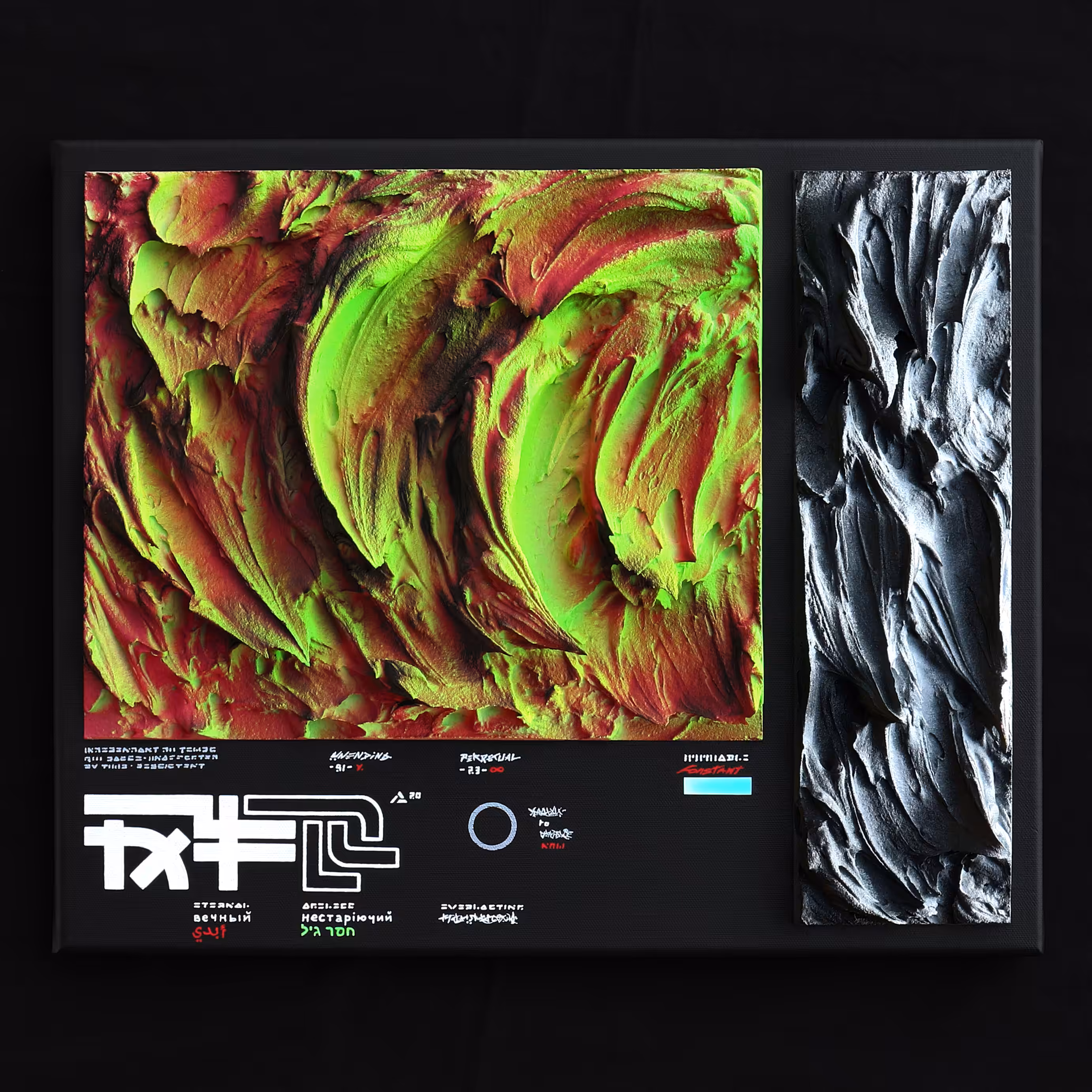 "INTEMPOREL" (NFT + Physical painting)