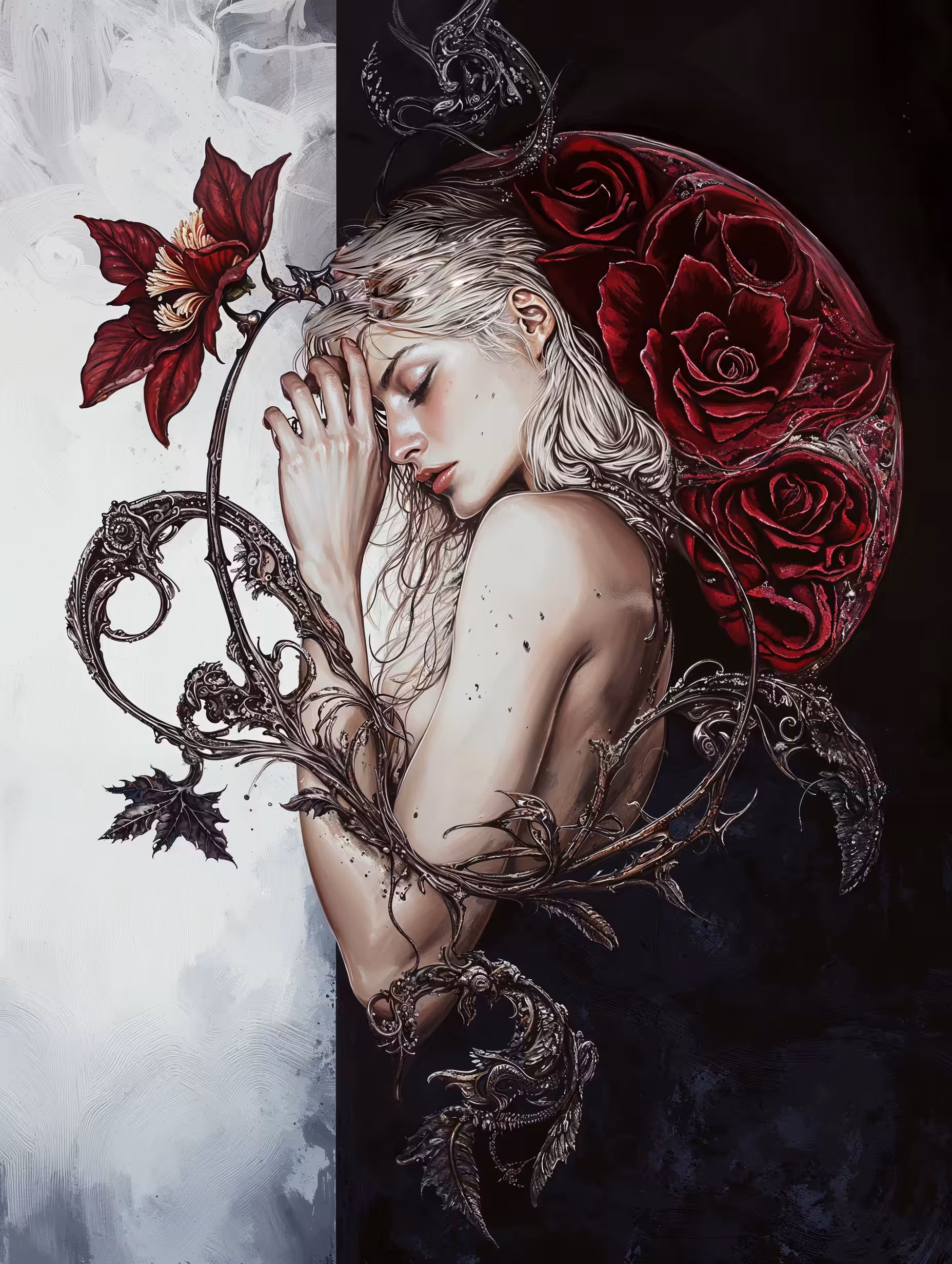 Bound by roses