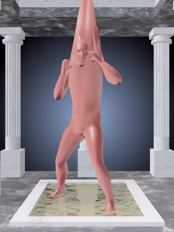 HeavenComputer: The Punching Sealwax Red Man #6483
