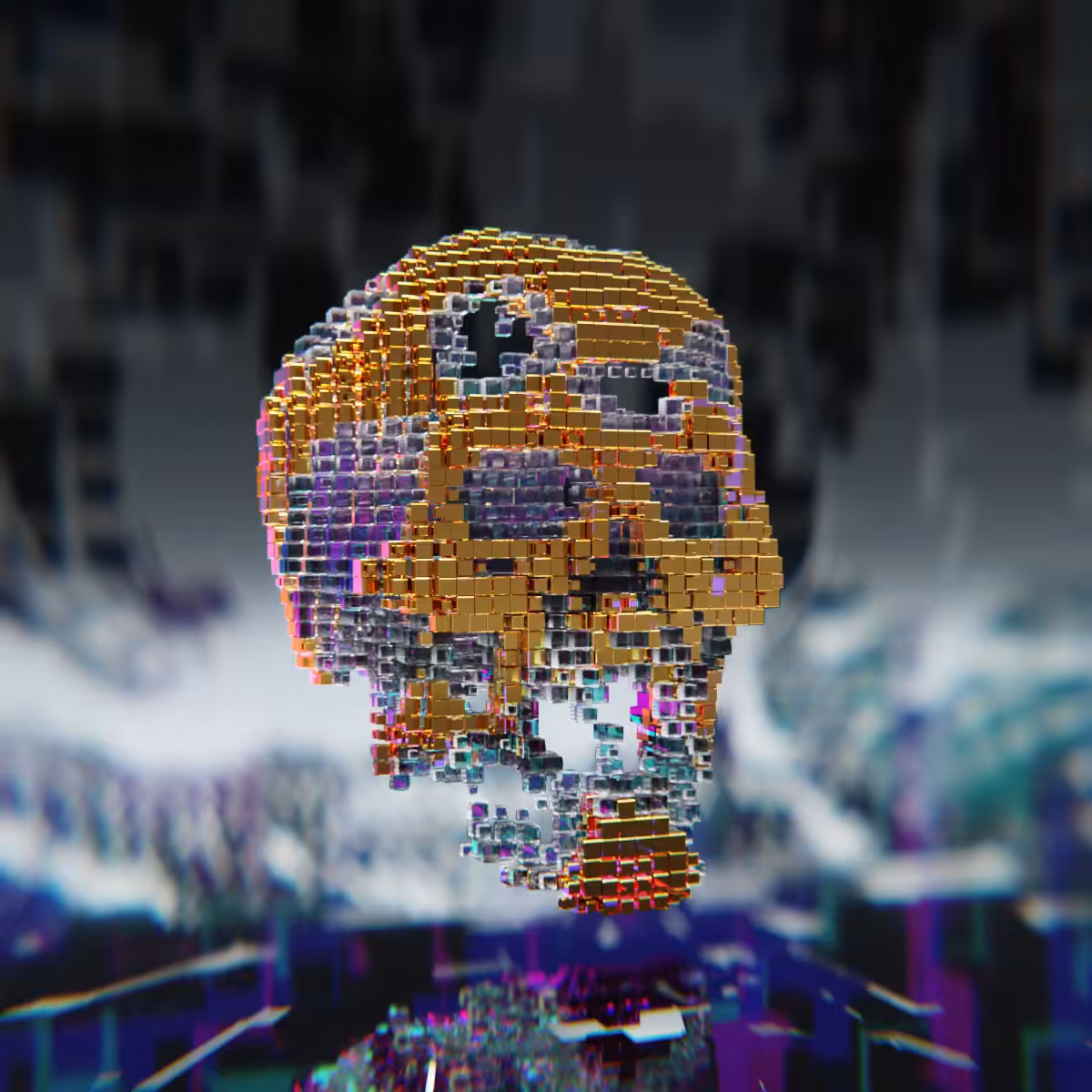 Skull of replicant #1