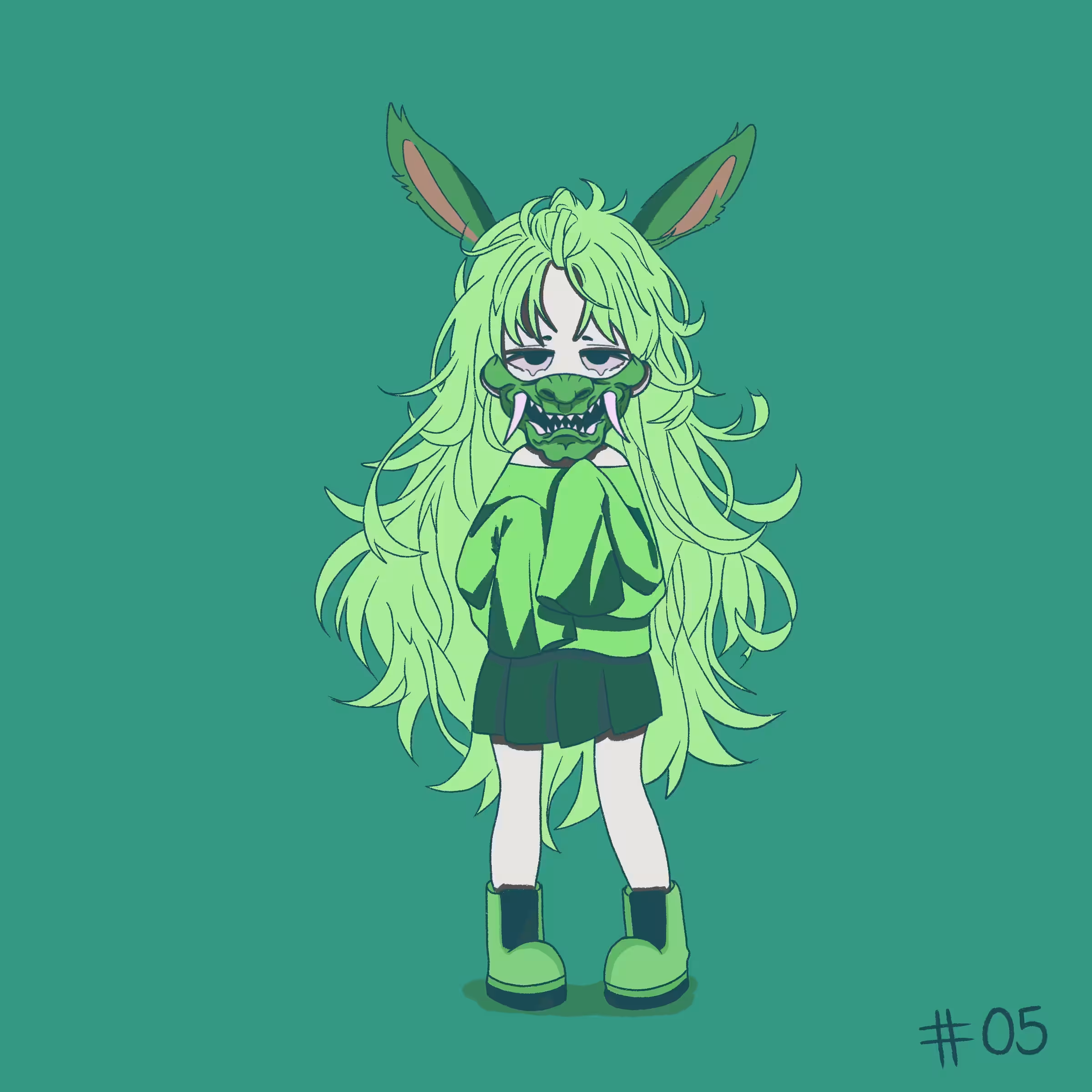 Gruesome Green Oni - 05