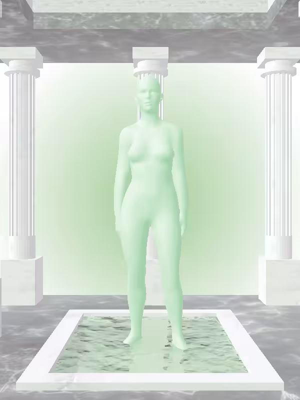 The Phone Calling Normie Green Woman #2821