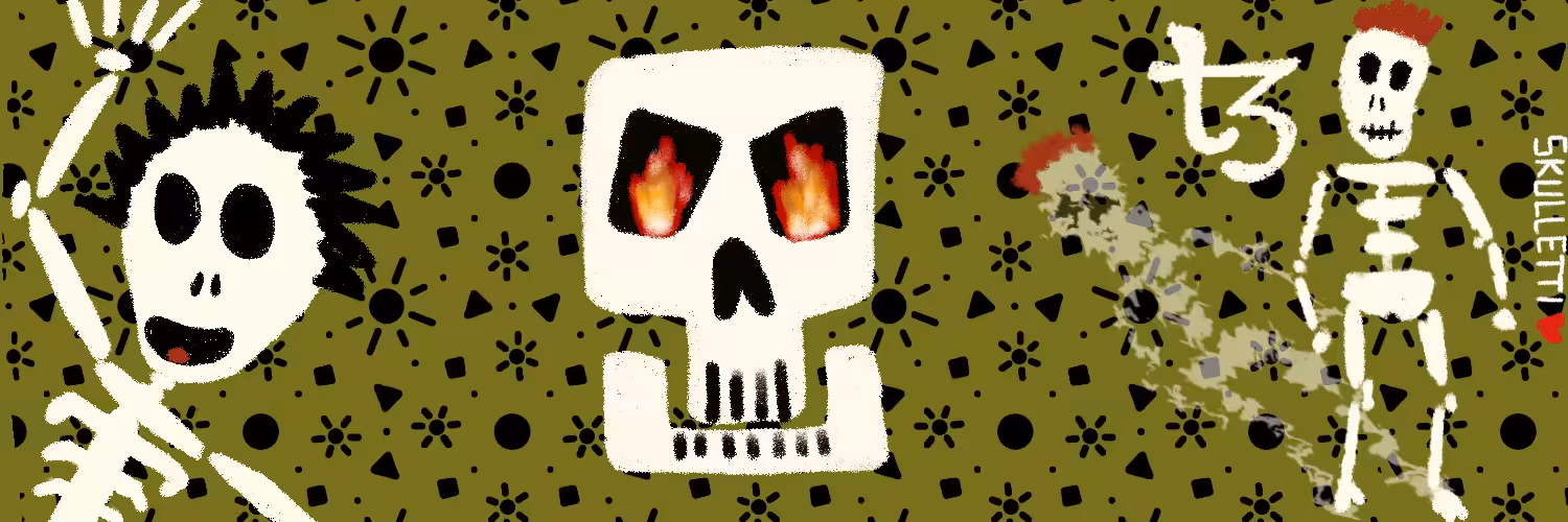 SKULLETTI TWITTER BANNER #2