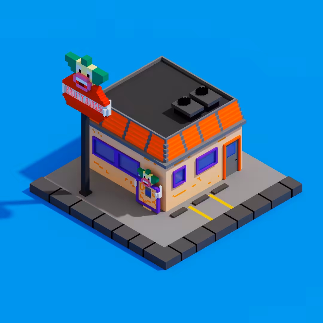 Krusty burger