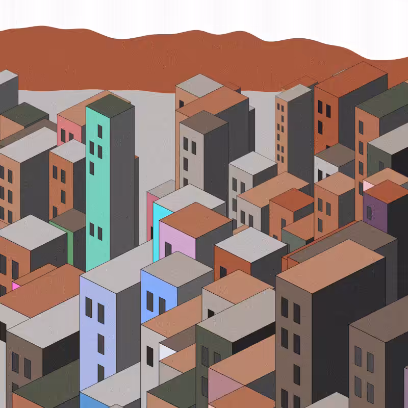 Coloured City #71