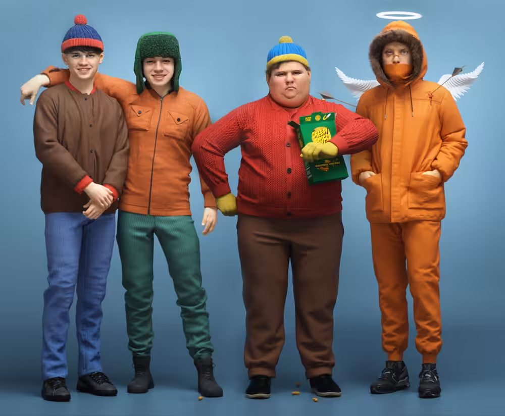 South Park Characters Reimagined