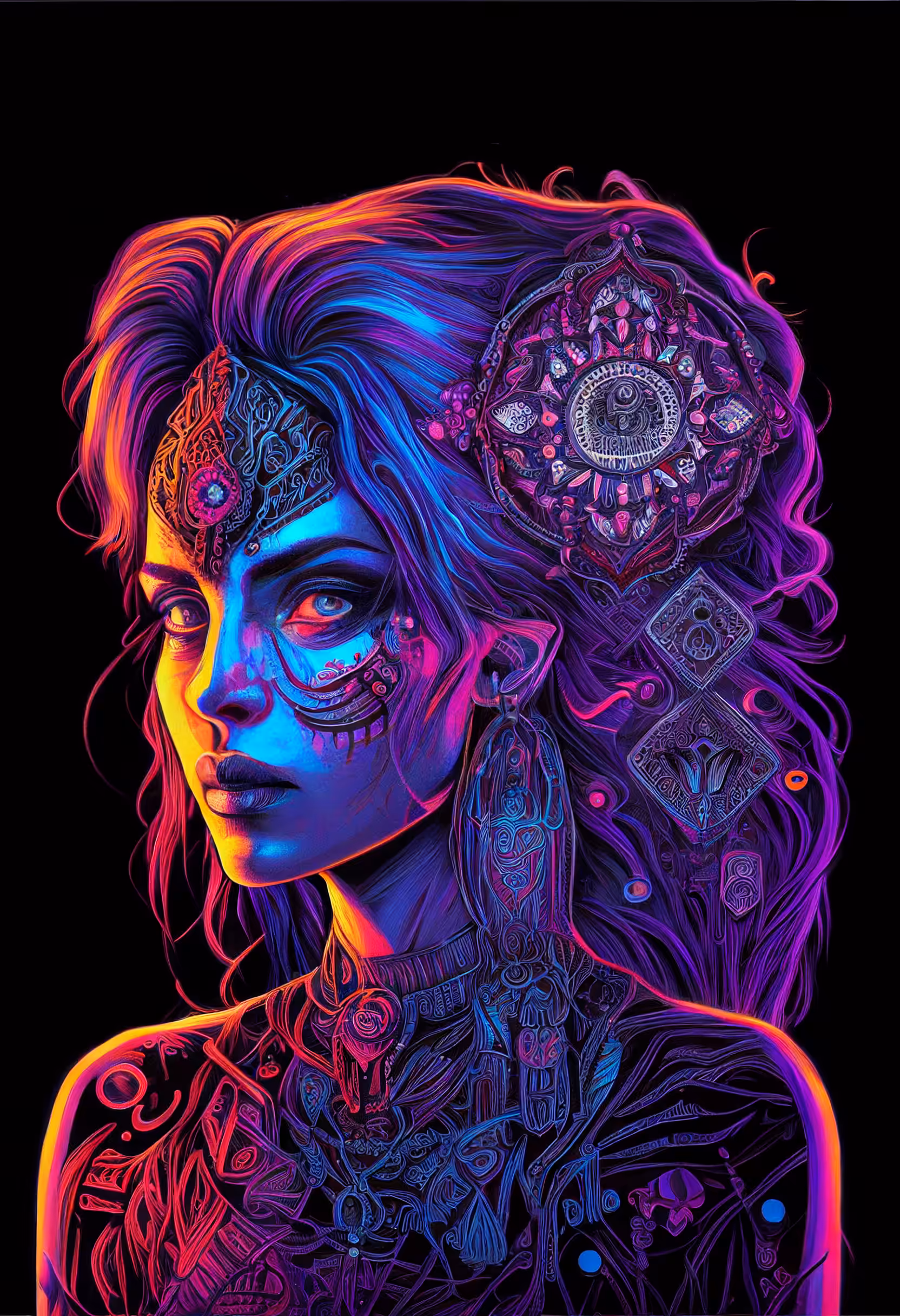 The Neon Goddess
