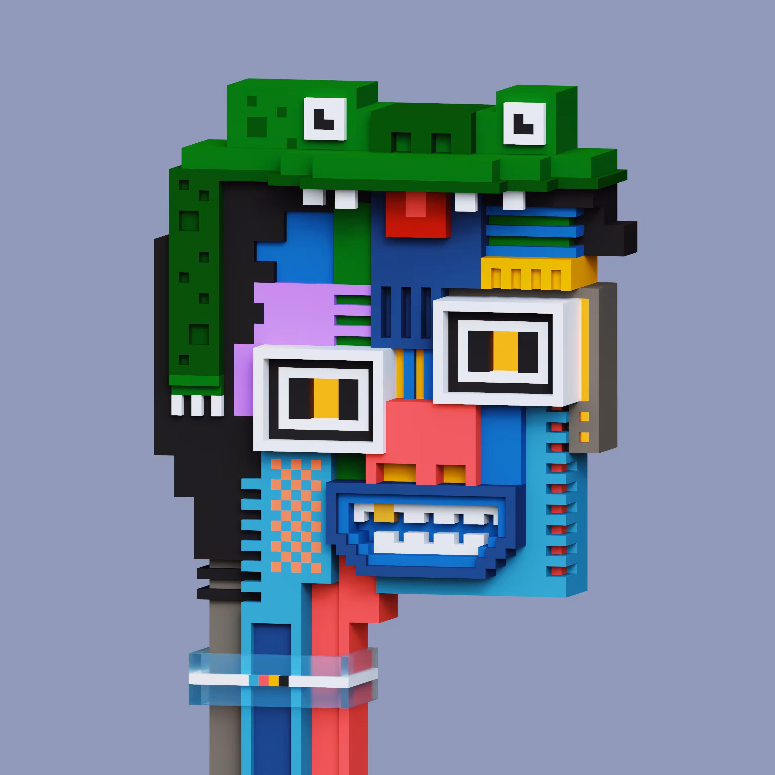 Pop Cubism Voxel 12