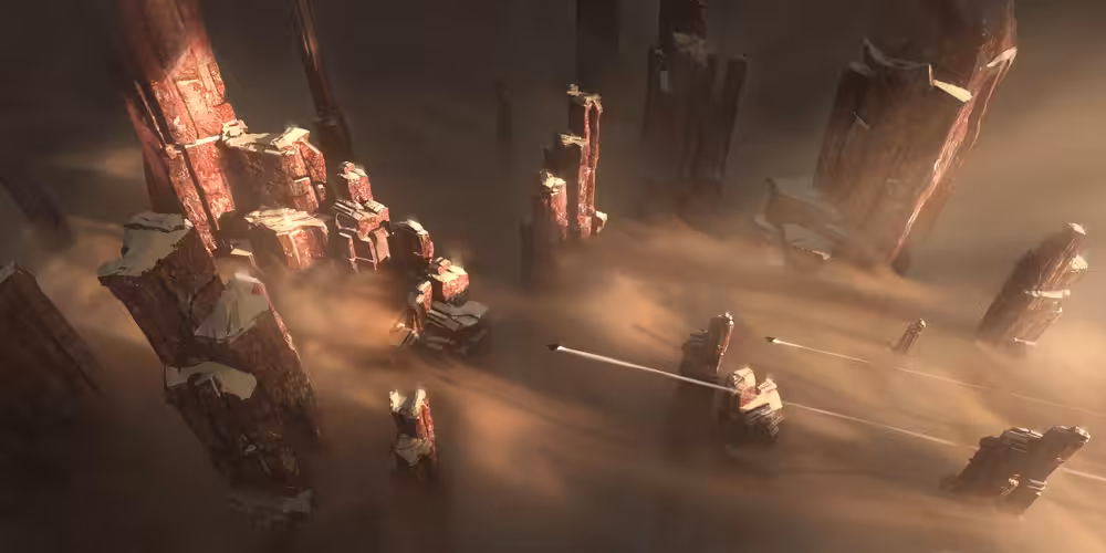Exploring alien pillars
