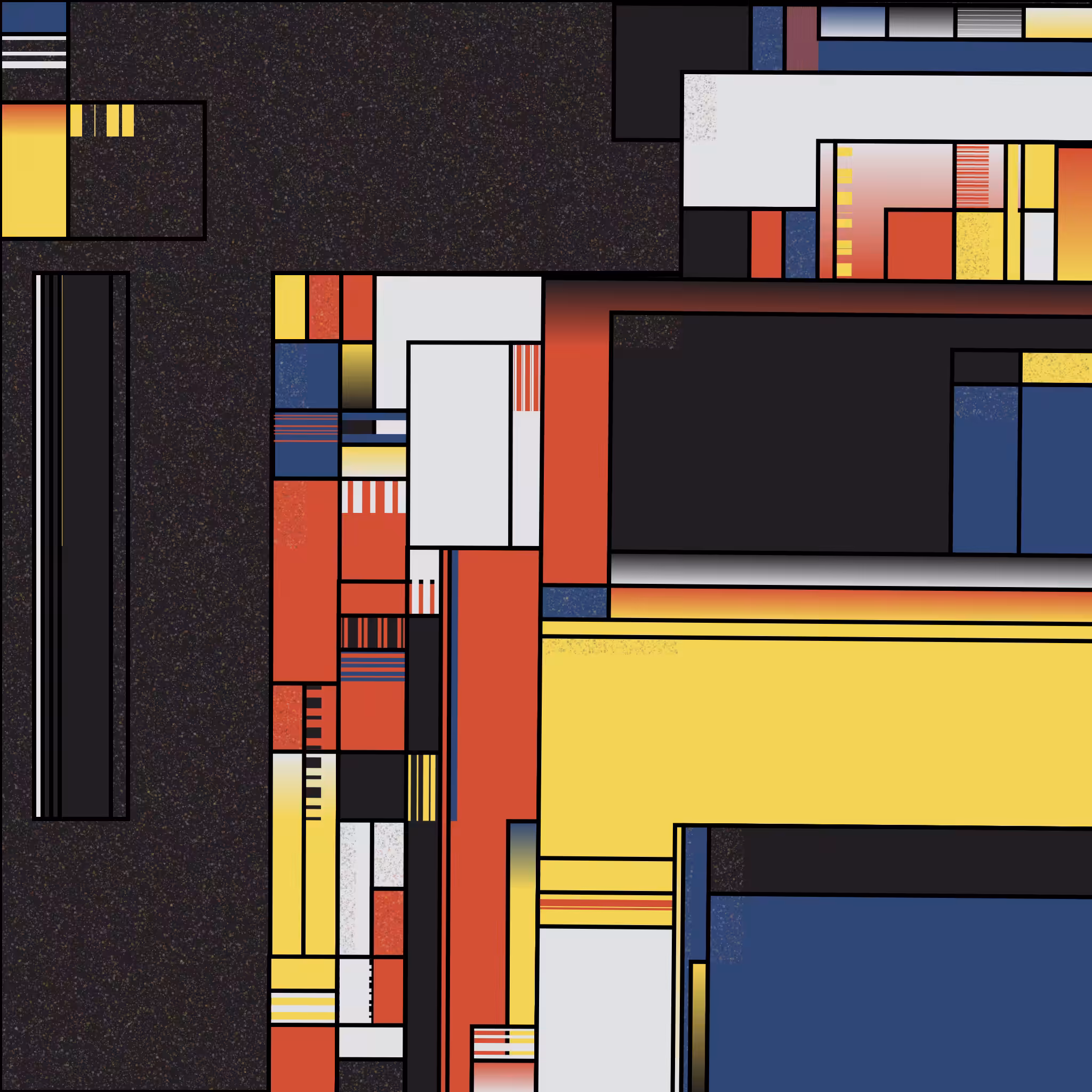 Agricultural Landscapes - Mondrian Edition #22