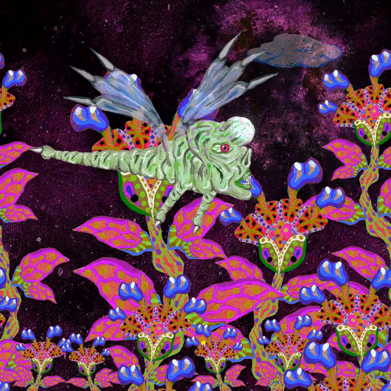 Fireflies and Flower Gardens #198