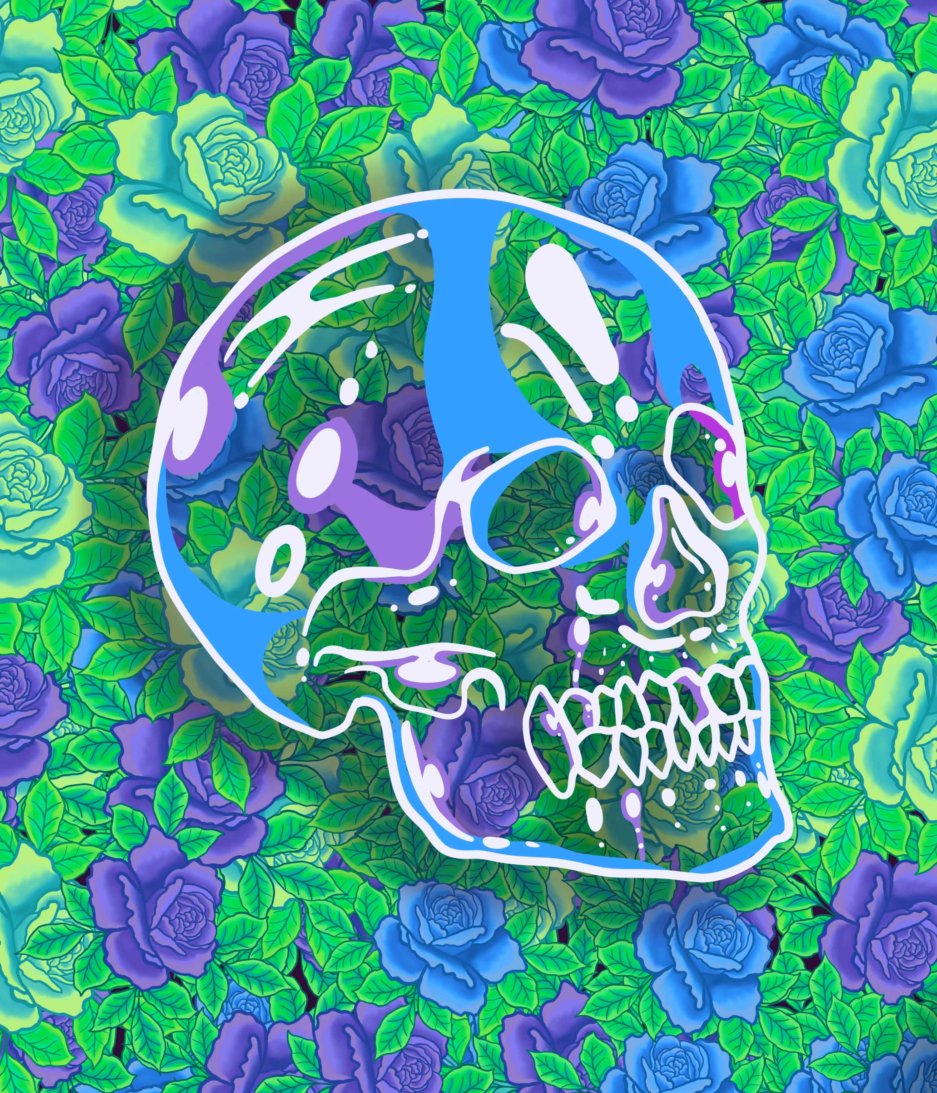transparent skull