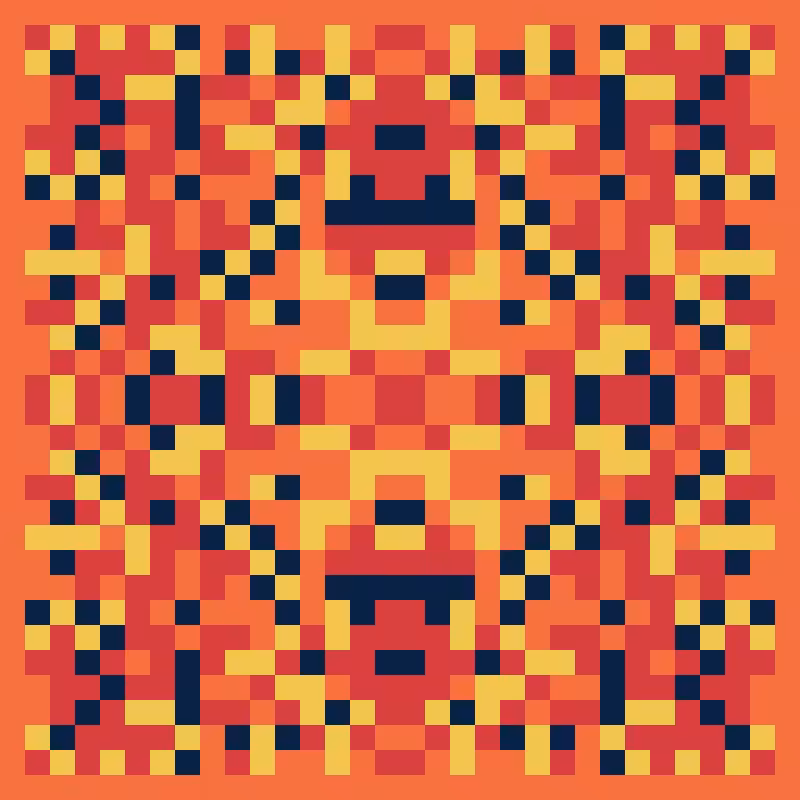 Pixel Mandala #75