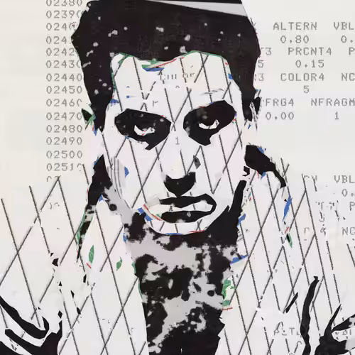 THE GENERATIVE PORTRAIT COLLECTION OF ROBERT MALLARY: Generative Portrait of Robert Mallary #2124