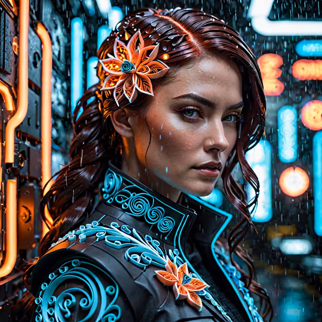 Hybrid Aesthetics: Electric Bloom