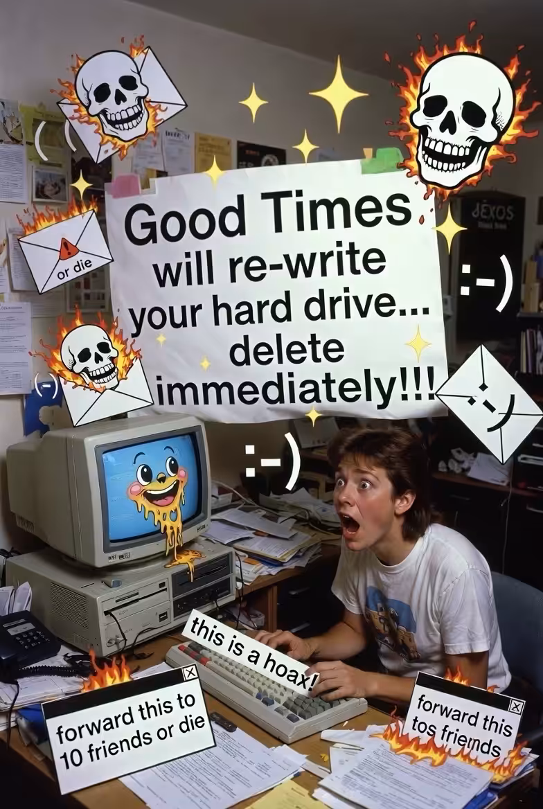 The AI Outhouse: Good Times Chain Letter