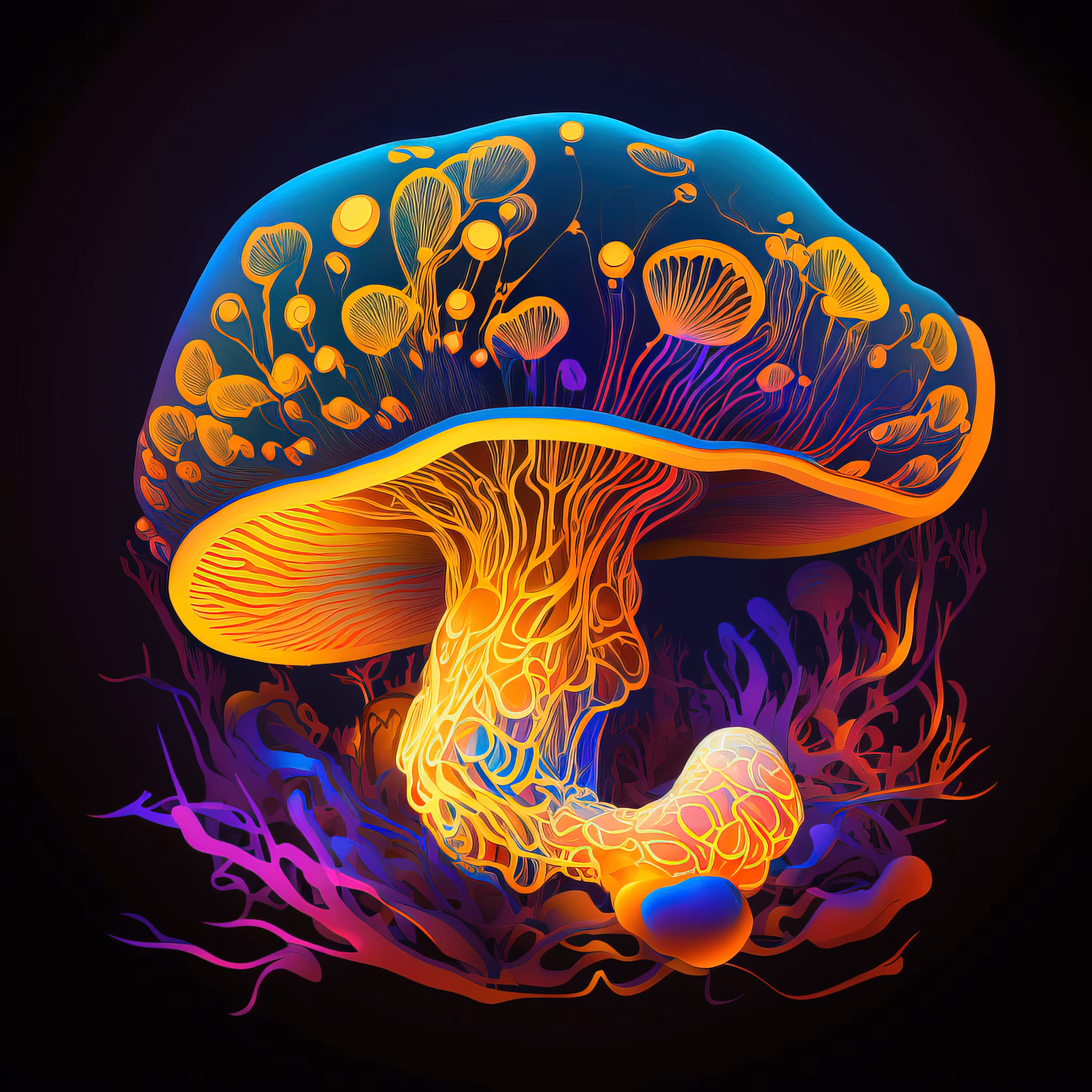 Mushroom Forest #7