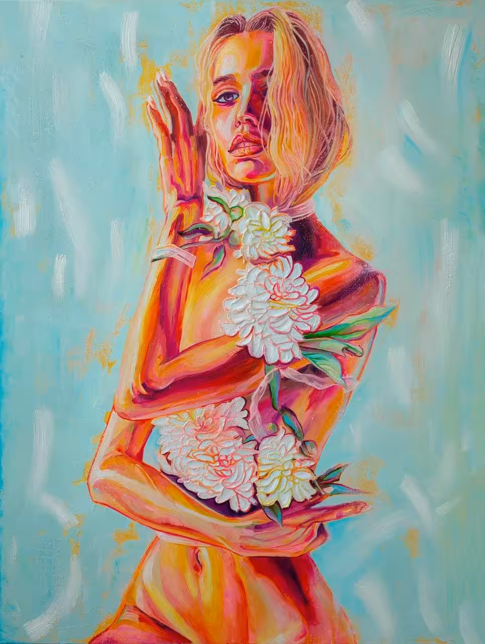 Blooming (+ physical painting!)