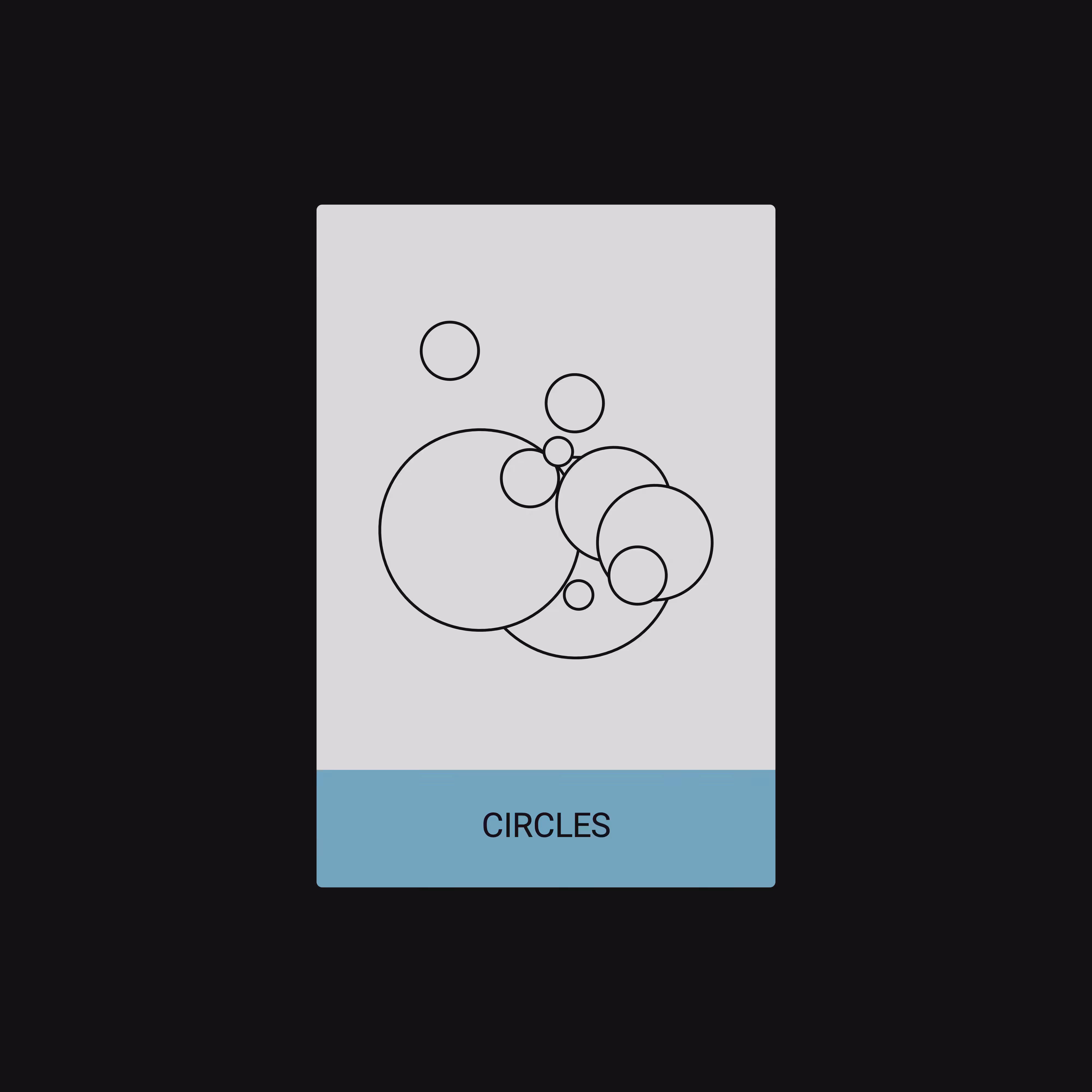 CIRCLES (SHAPE) [ART CARDZ]