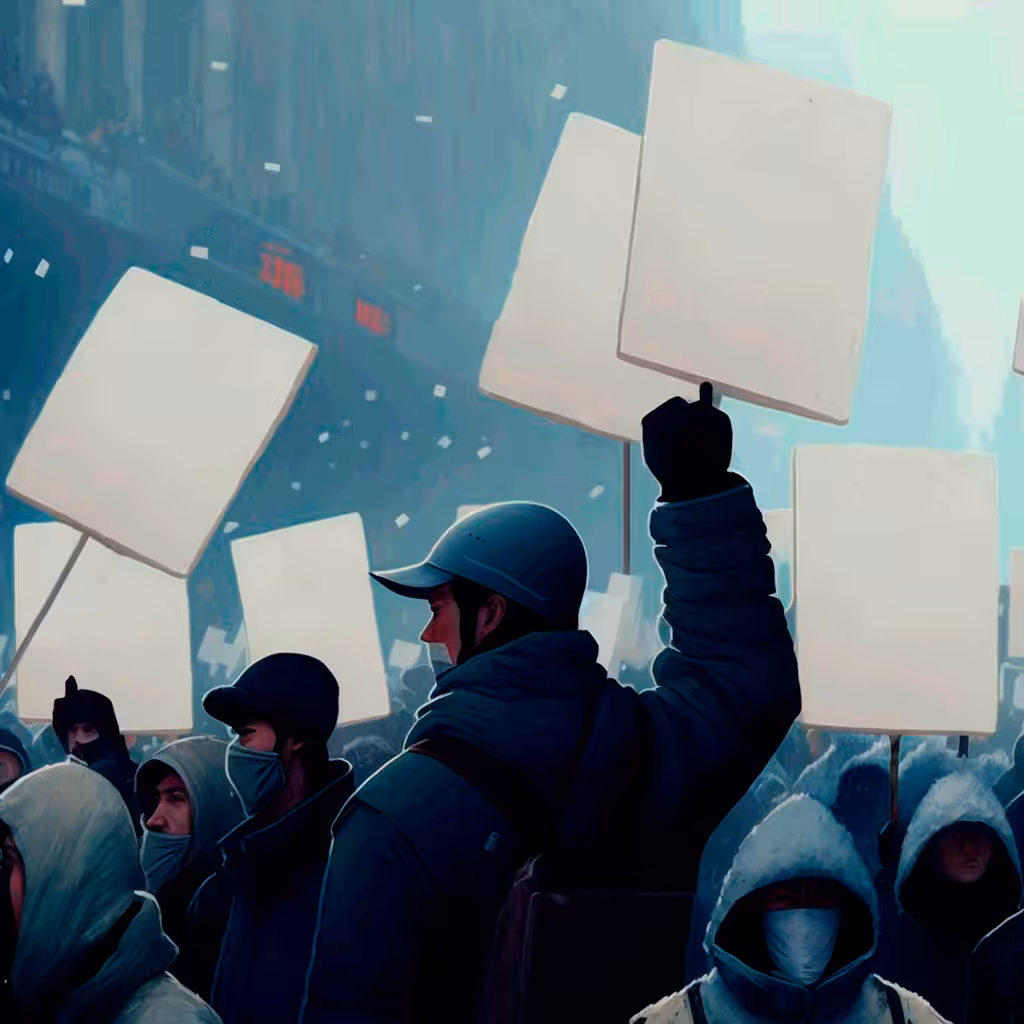 China's protests: Blank paper becomes the symbol of rare demonstrations