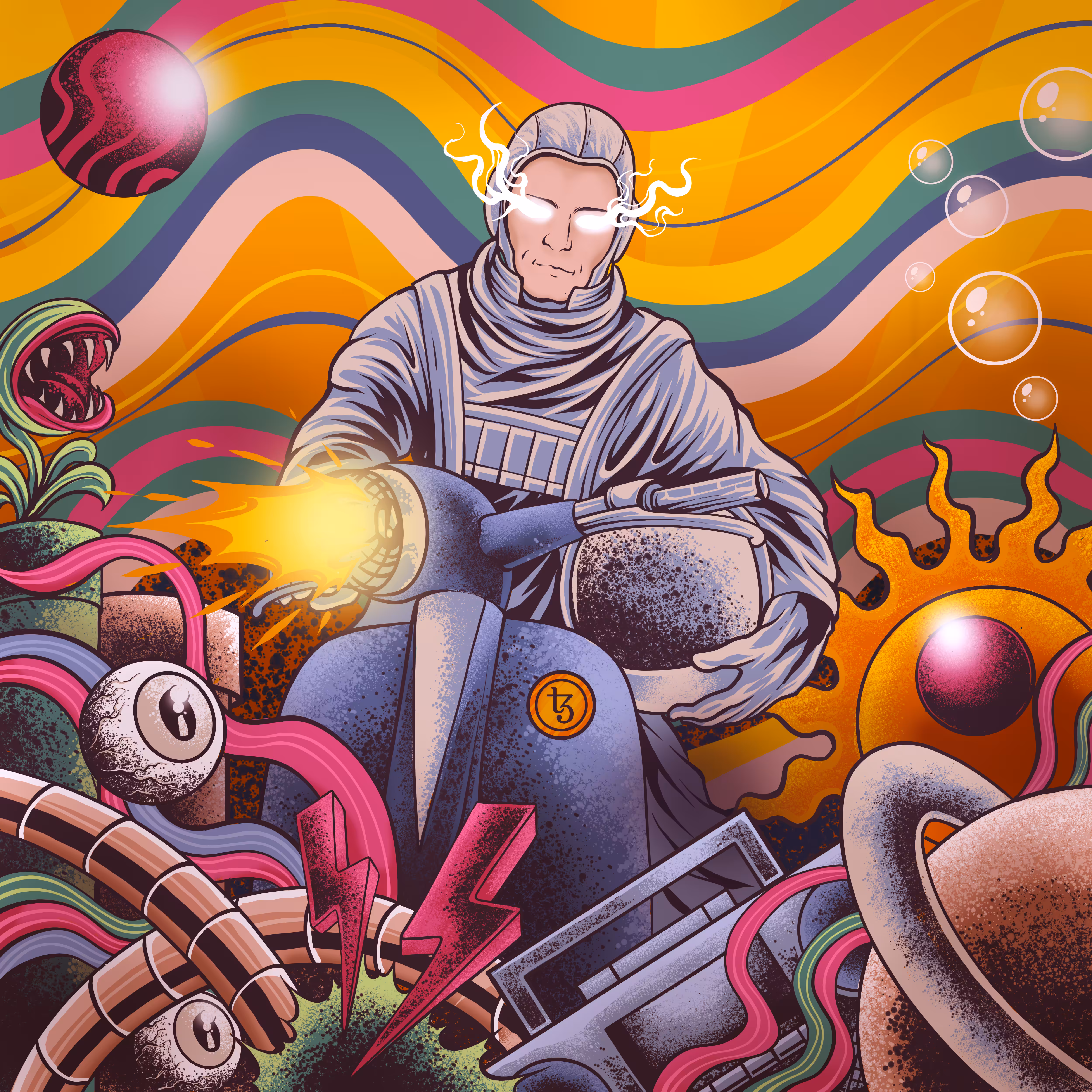 Astronaut on vacation