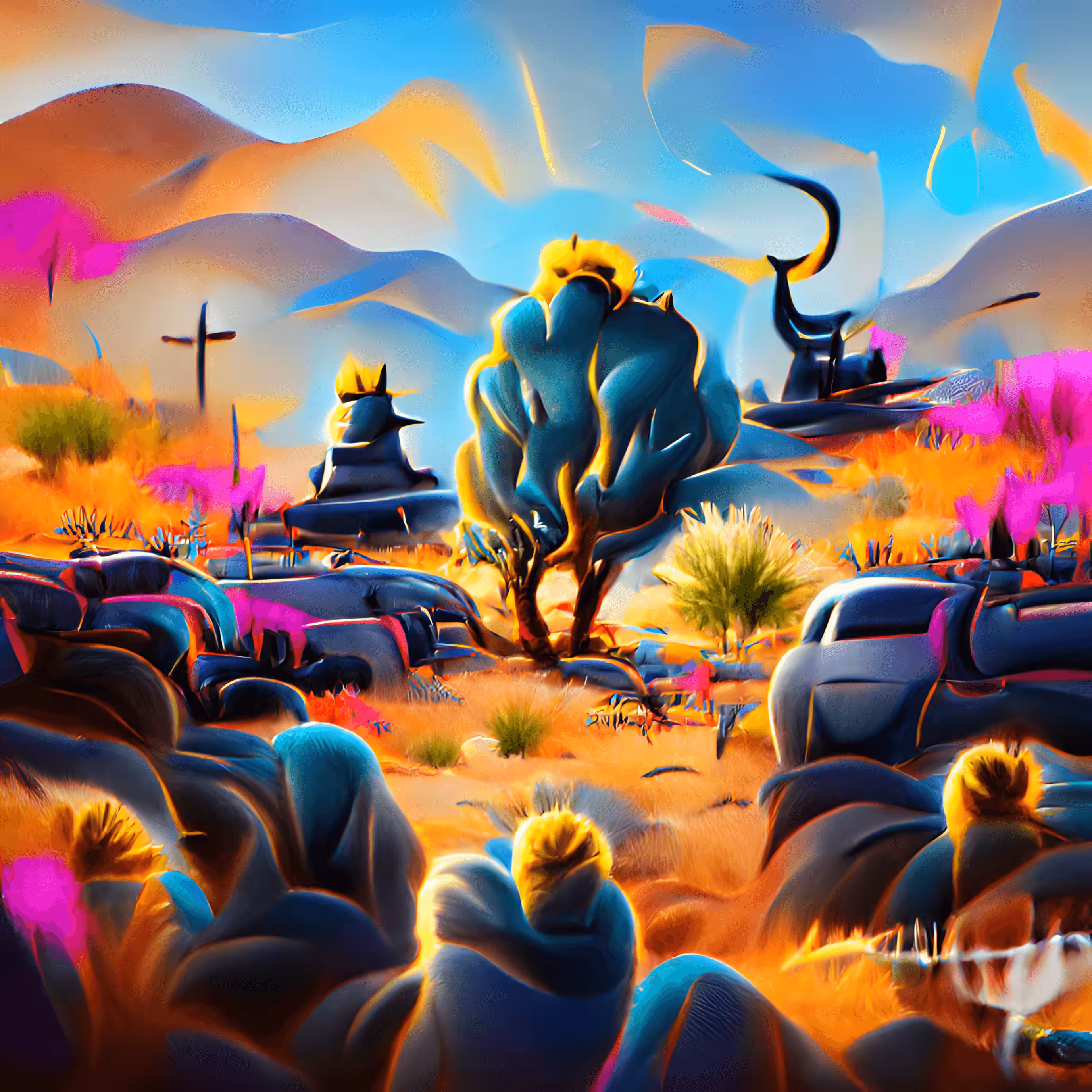 Joshua Tree in the Desert