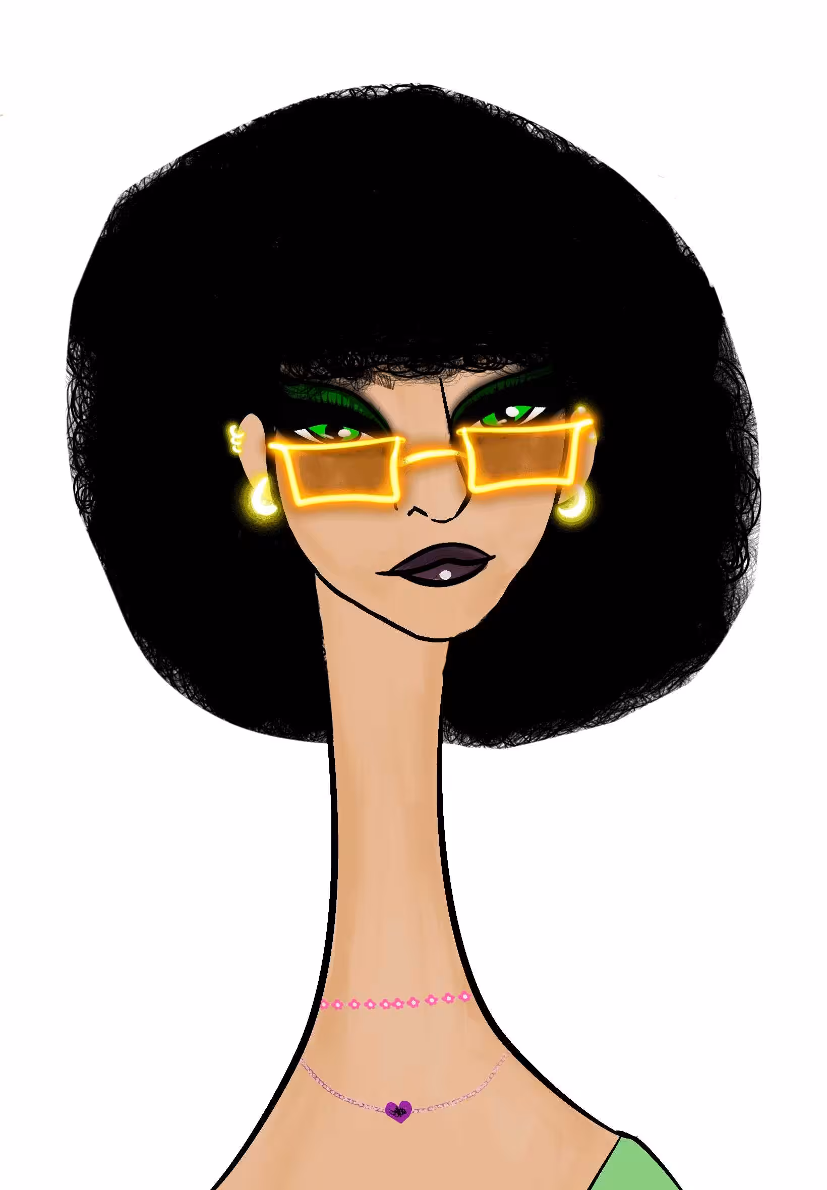 Long Neckie Ladies: Long Neckie Lady #814
