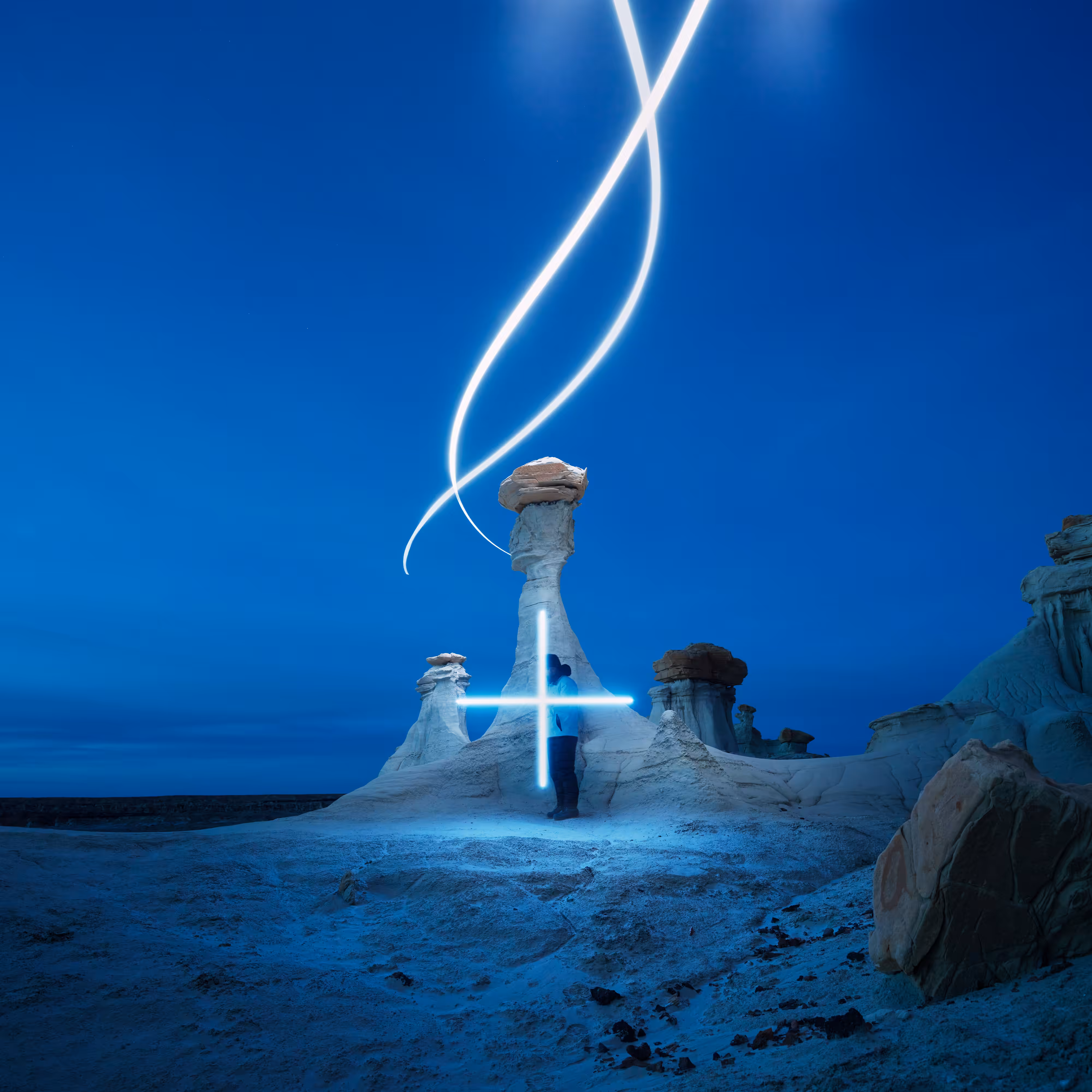 Aeroglyph Variations #55 by Reuben Wu