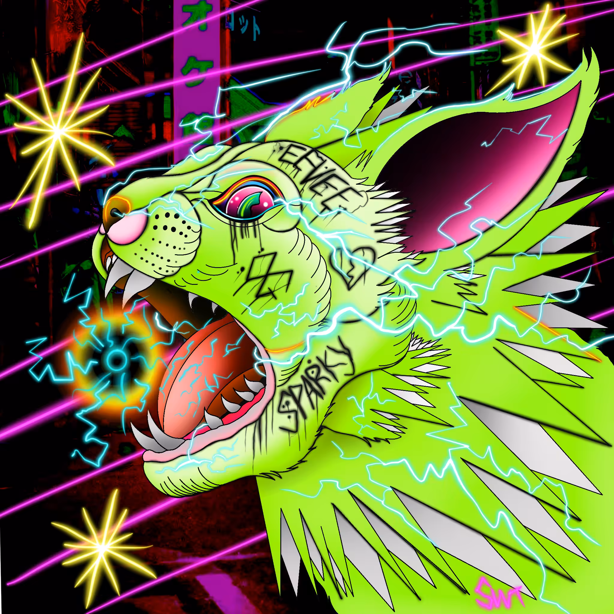 CYRYPTO boarders Shiny Jolteon 