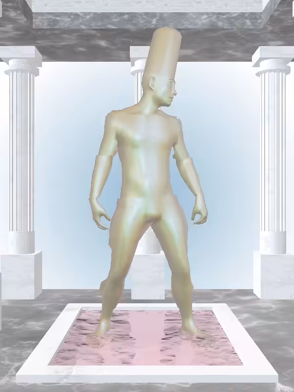 HeavenComputer: The Shooter Olive Rust Man #7282