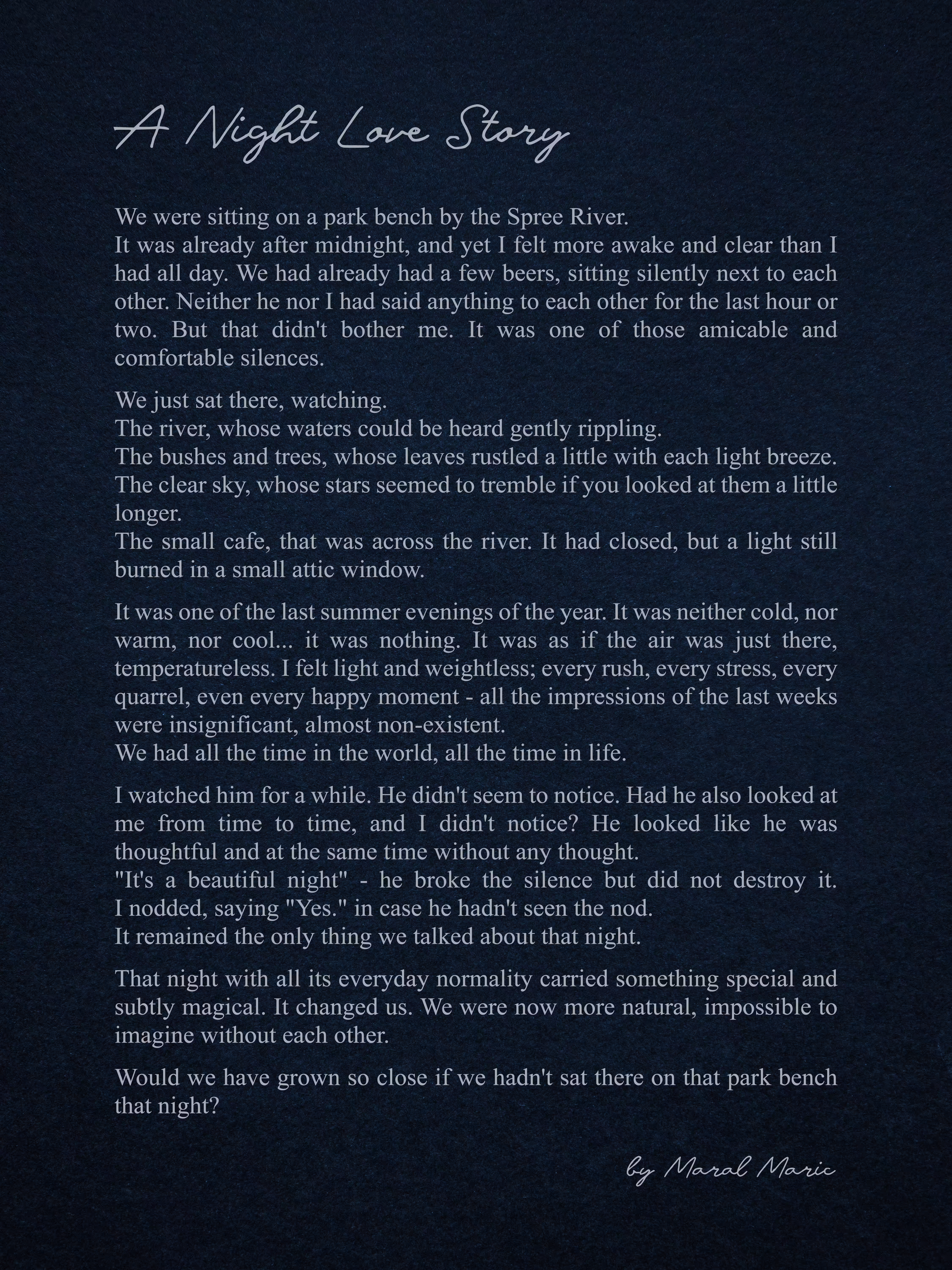 A Night Love Story