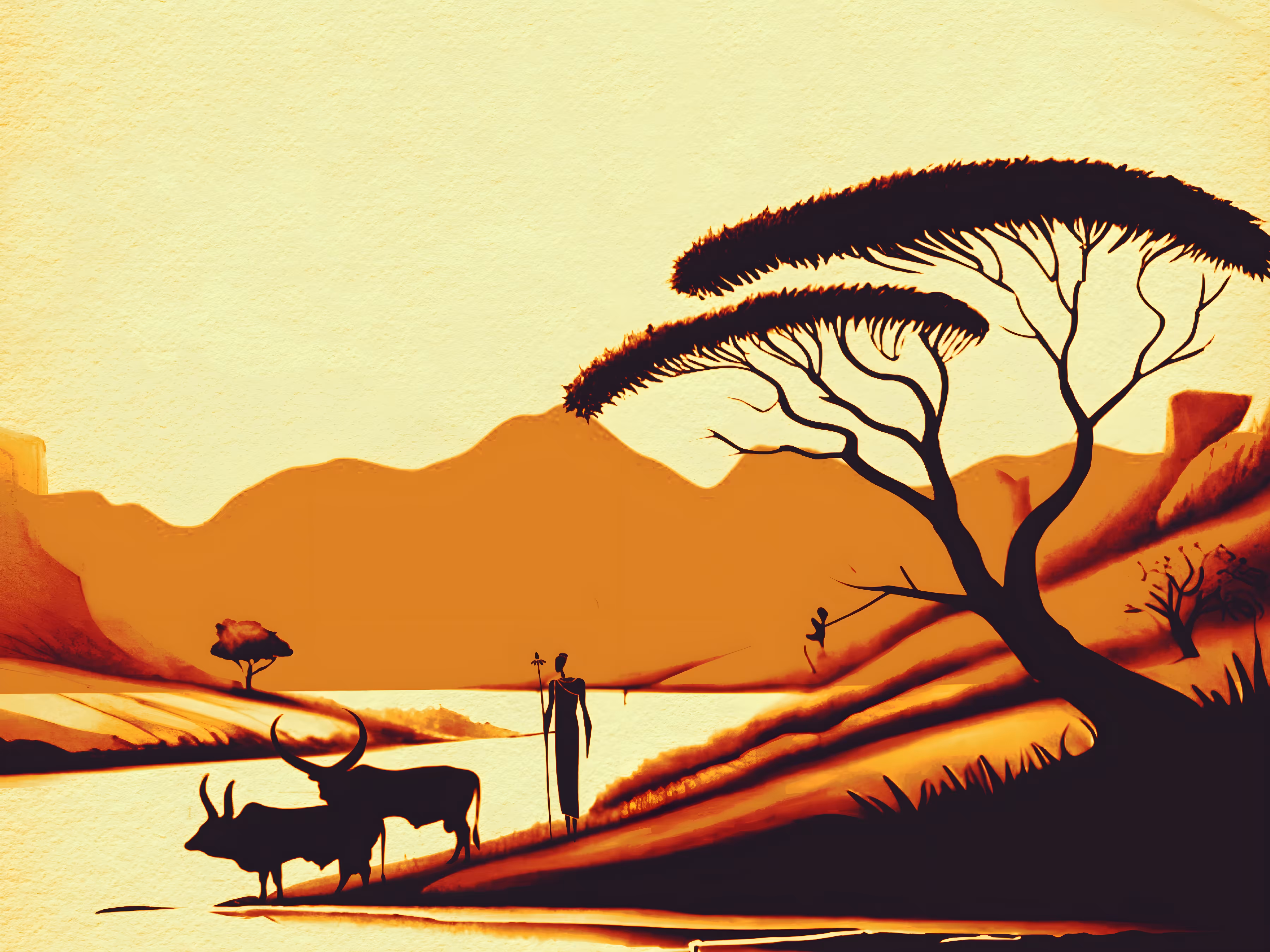 The African Herdsman 