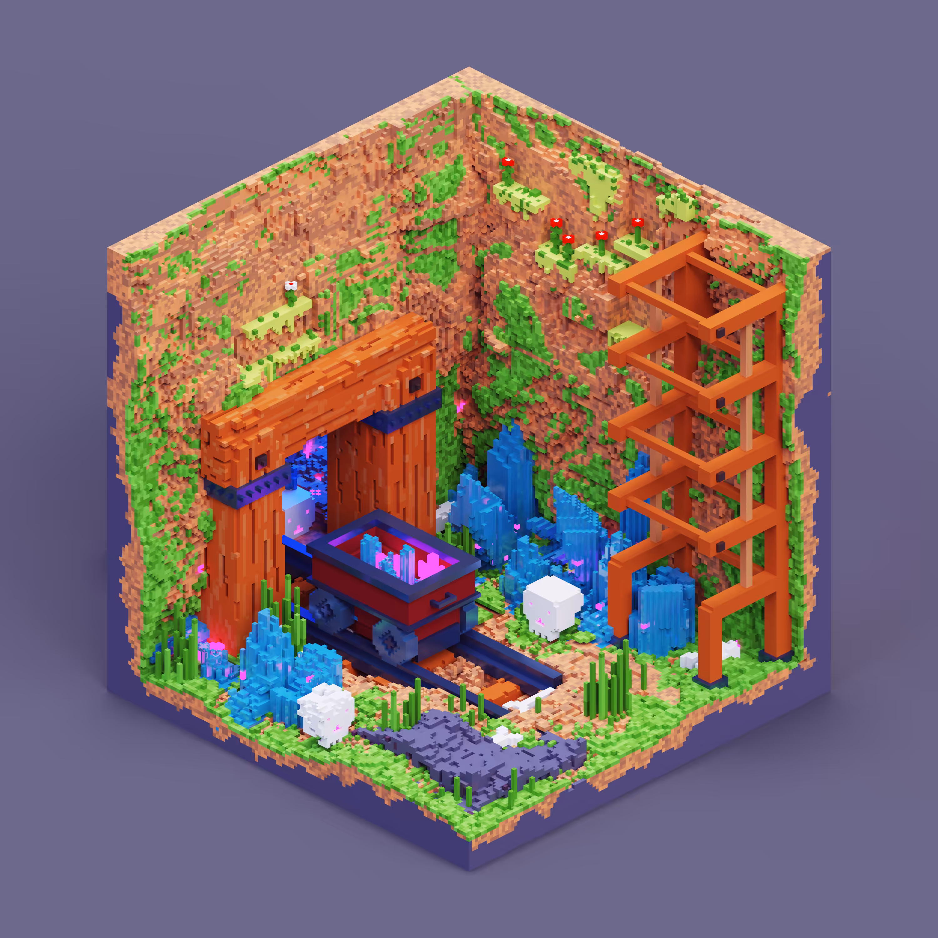 Voxel Room 17