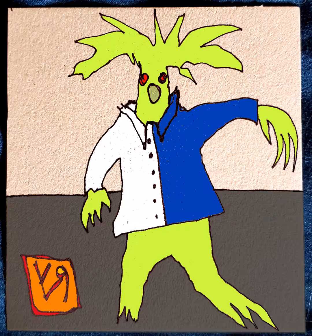 "Vegetable Man" by Richard F. Yates (Holy Fool)