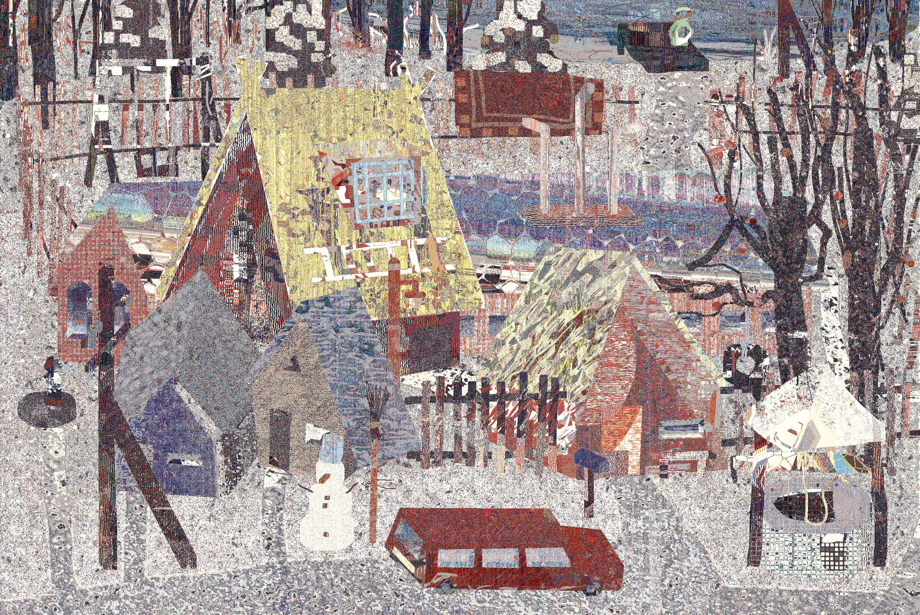 Snowy scene
