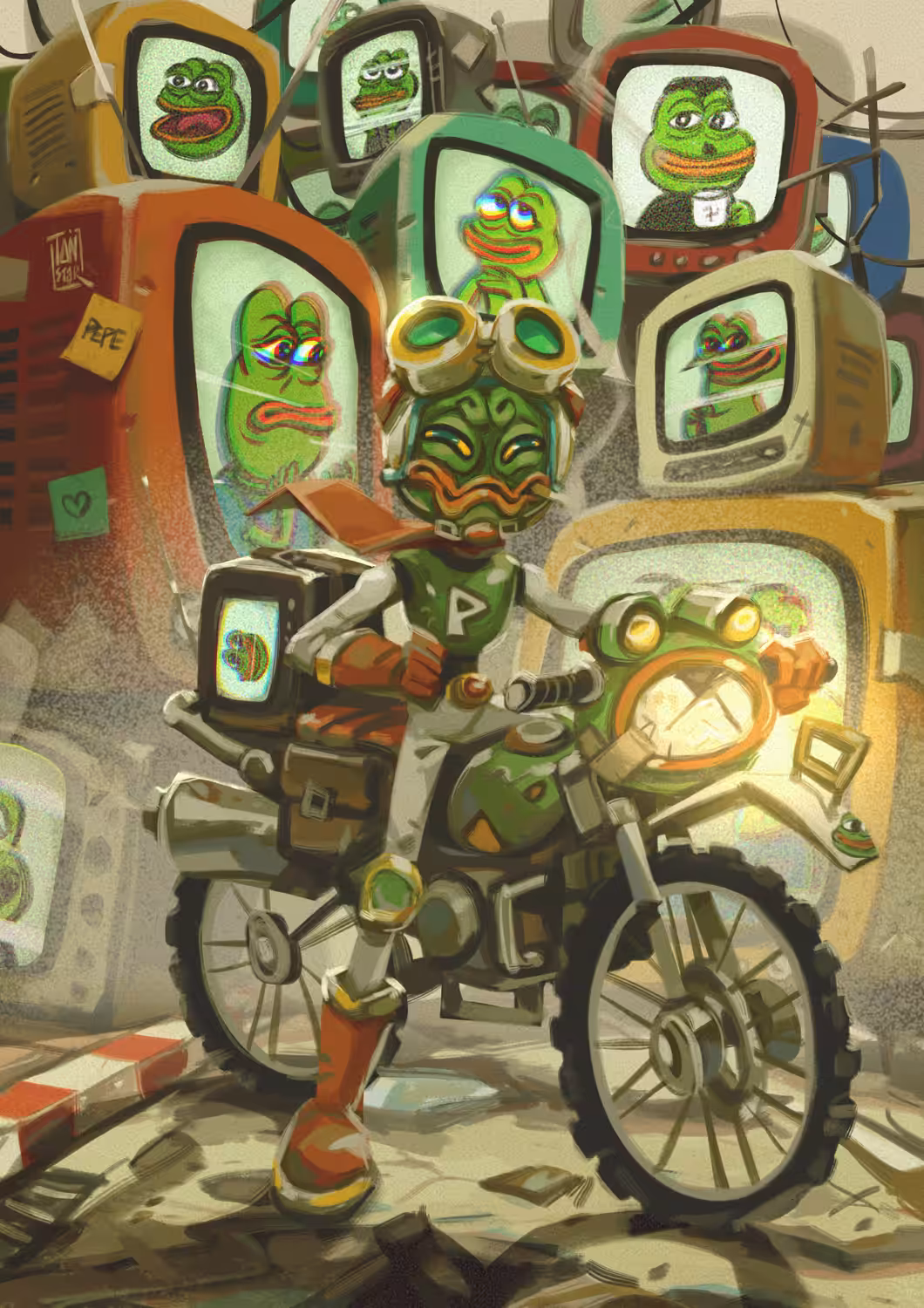 Pepe the Rider