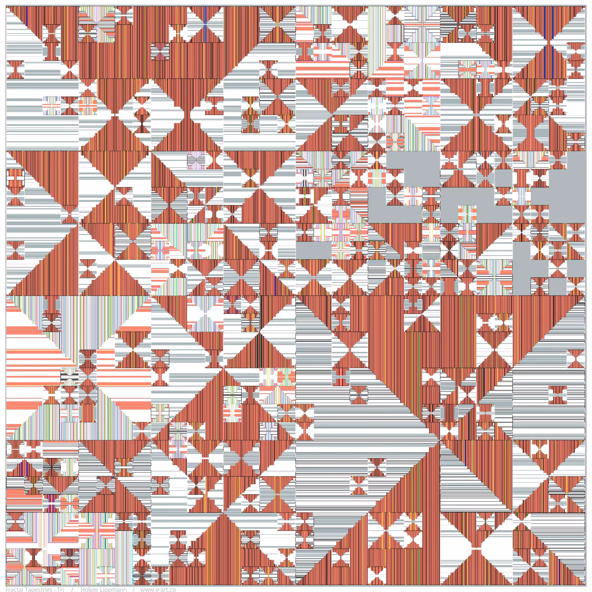 Fractal Tapestries: #1968