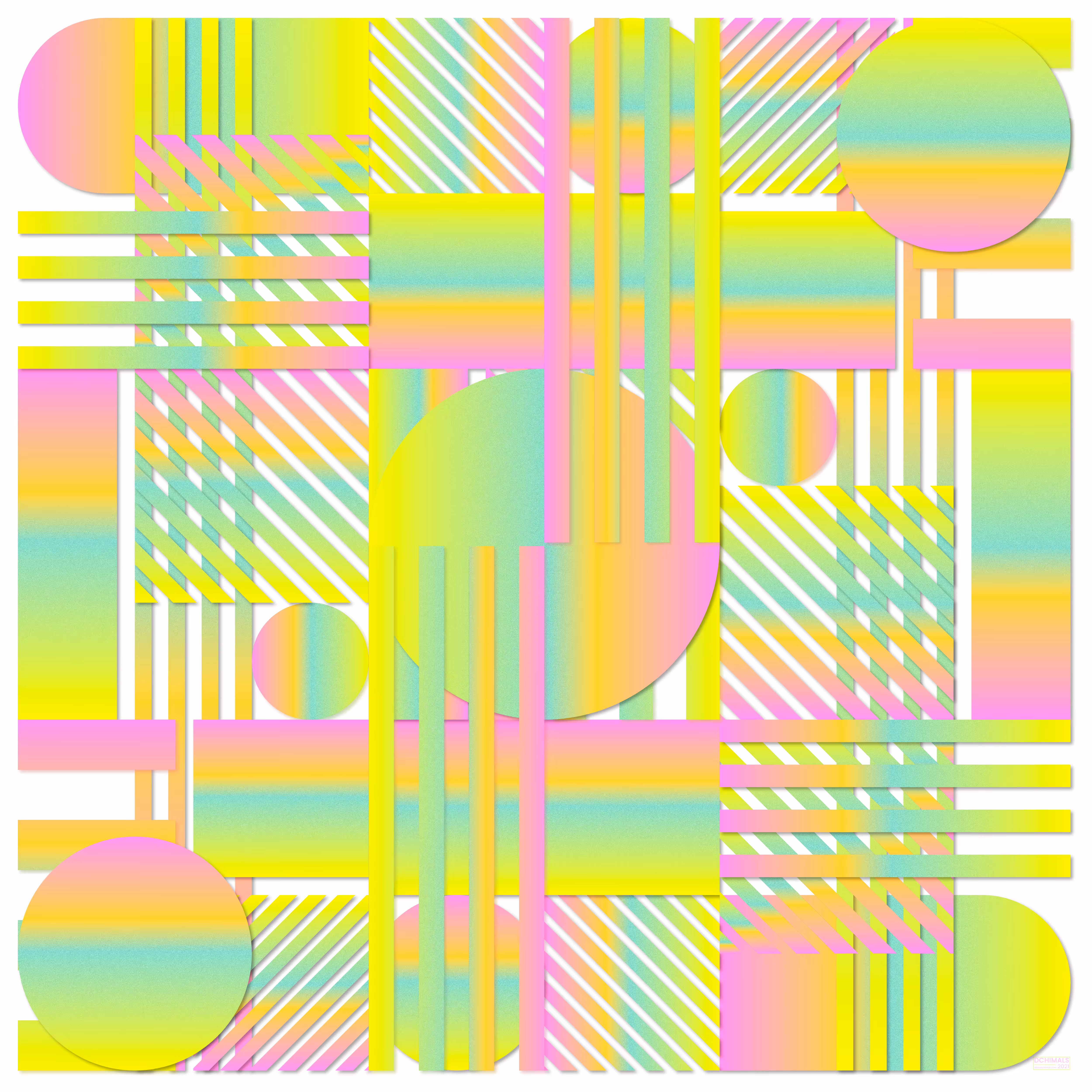 Geometric Candy – Sweet feelings No. 3