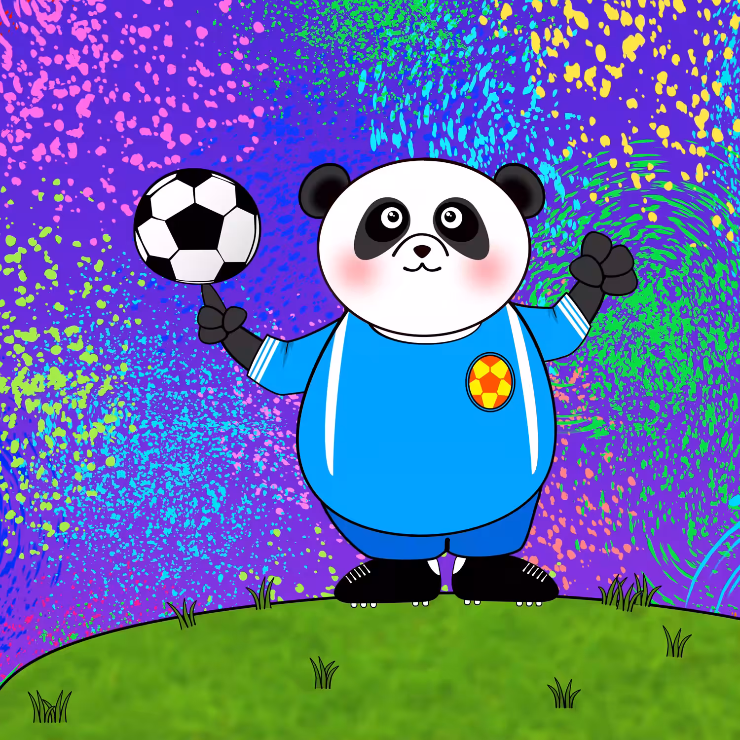 Panda & soccer