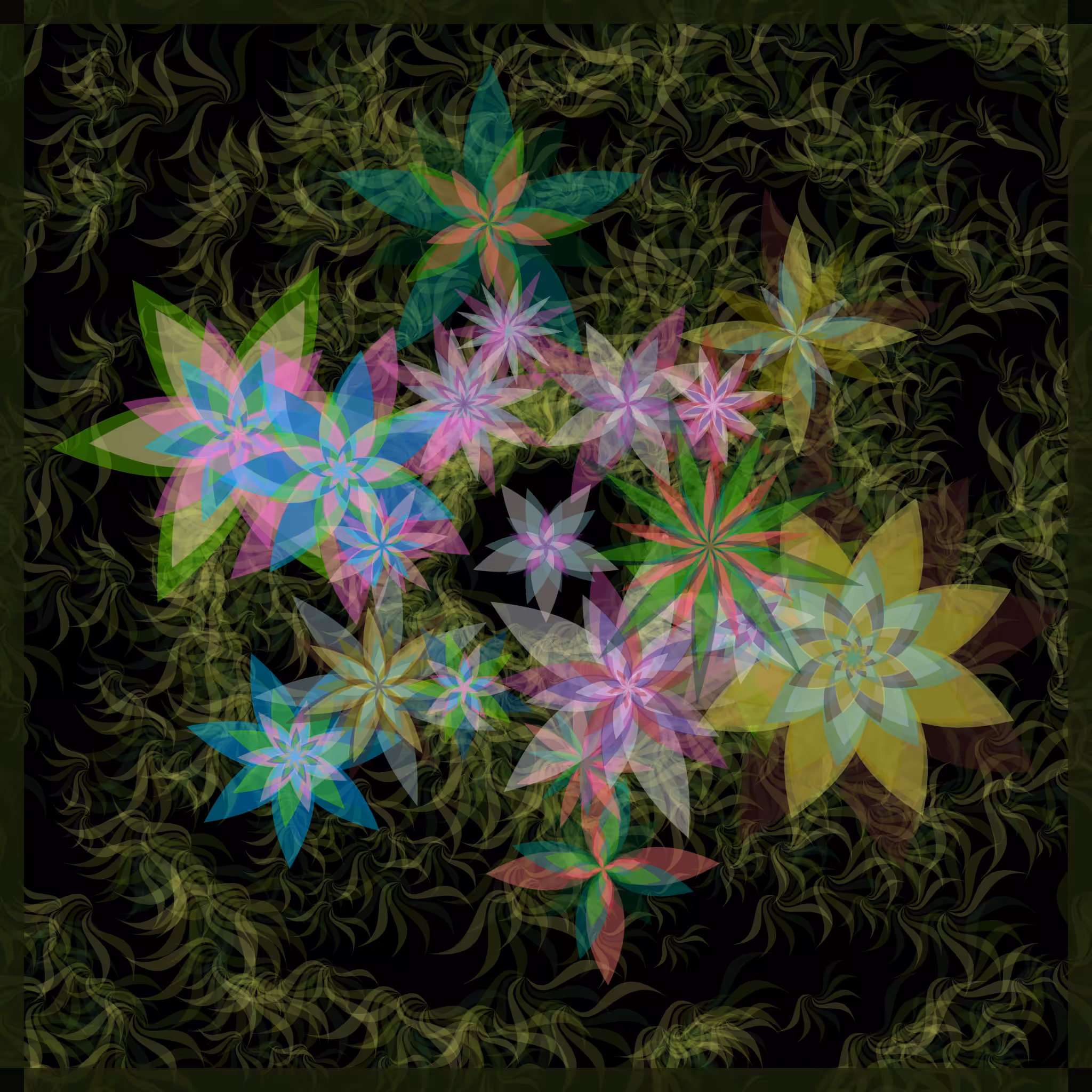 Bezier Garden #143