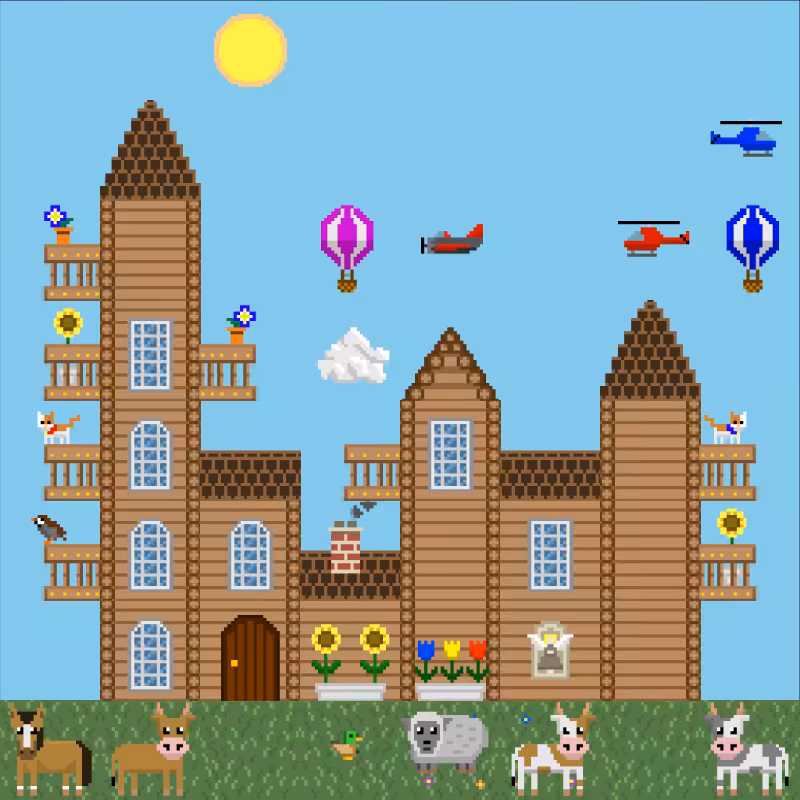 2D Mansion #538