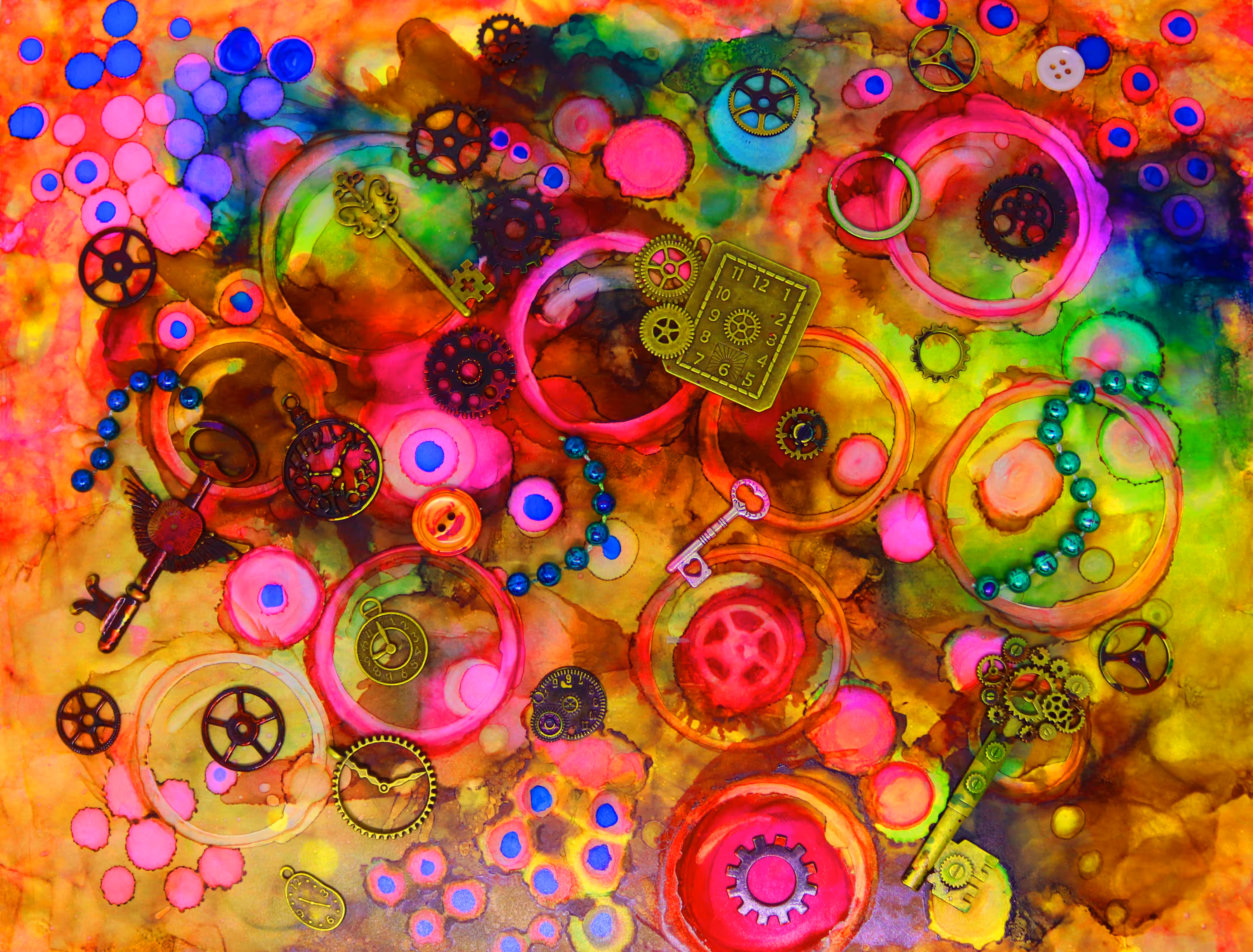 Steampunk Scatter 10000   @ArtByLeClaireD1