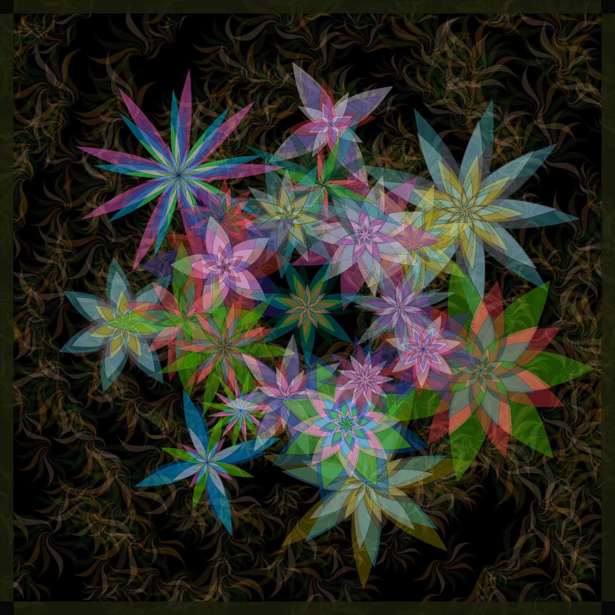 Bezier Garden #10
