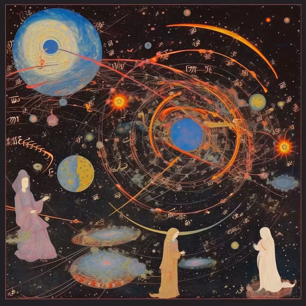 Celestial map