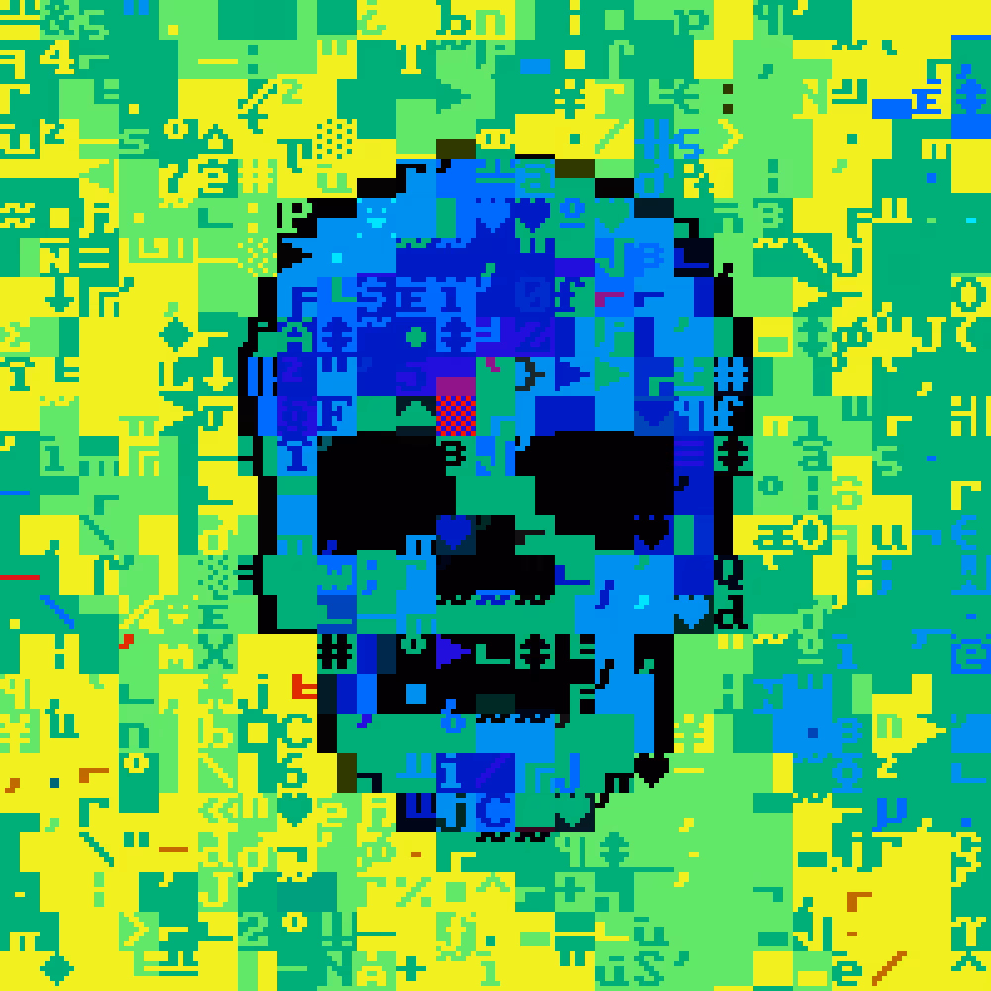 DOS Skull 0496