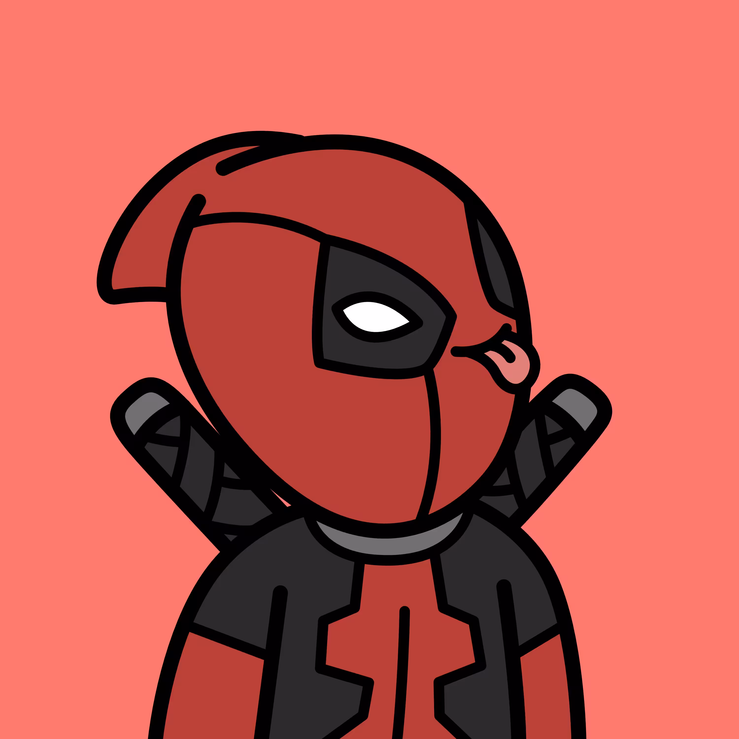 Superhero Doodle #8