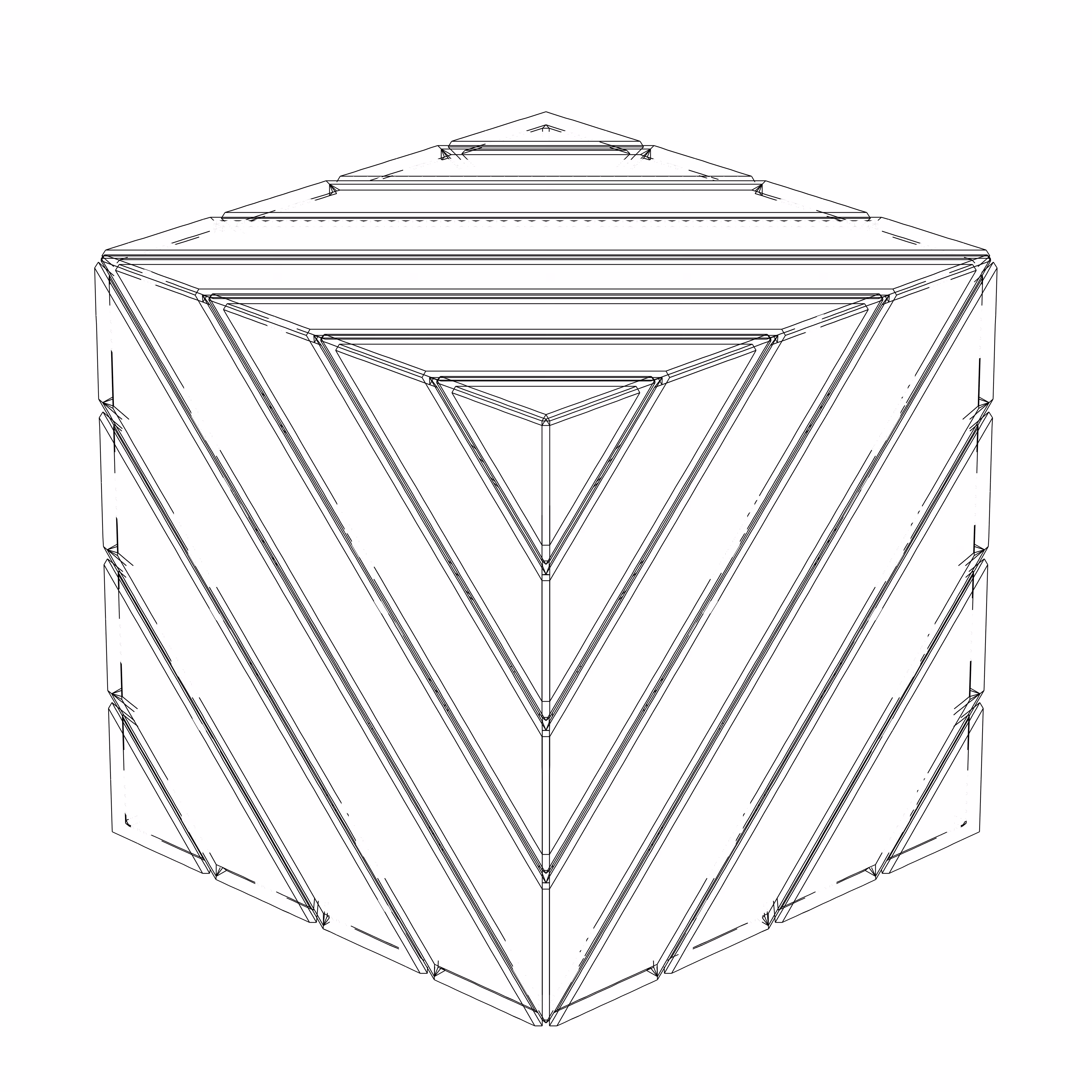 LL21 Alien Art Cube #843