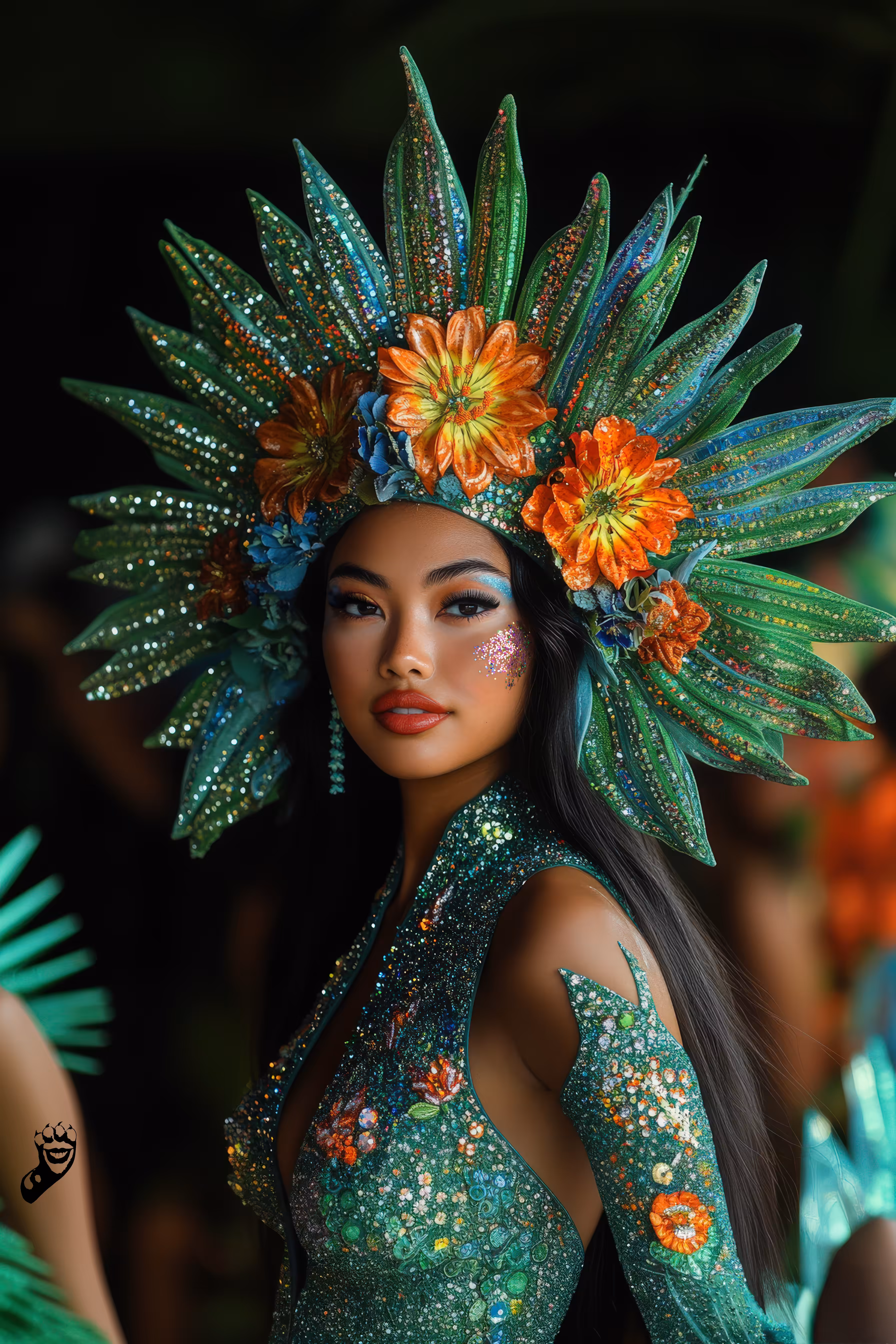 Yolantis in the wild: Glam Headdress
