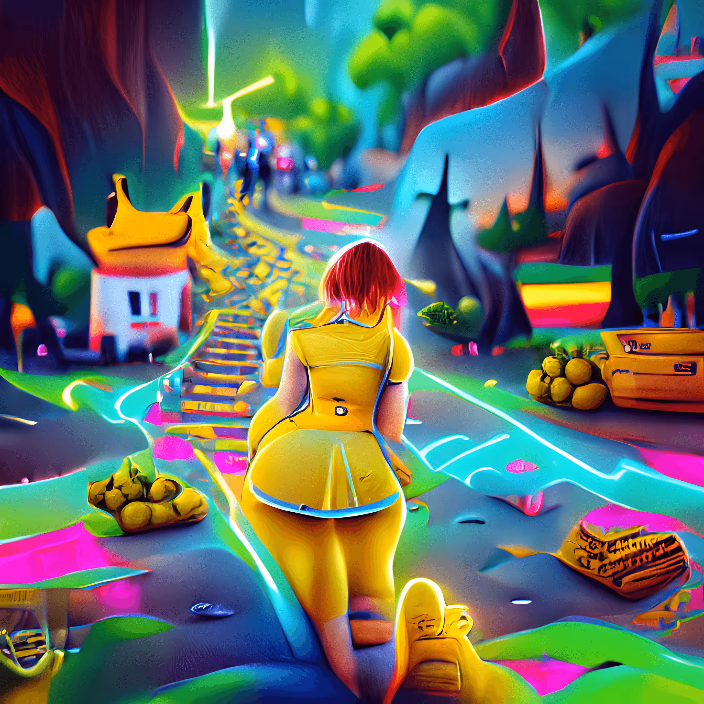 Follow the Yellow Brick Road