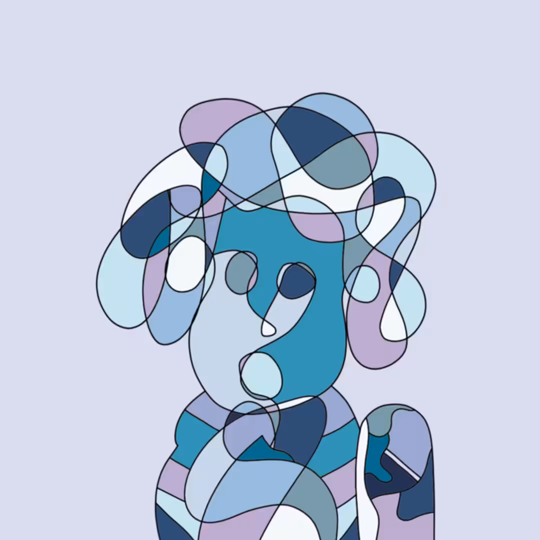 Confused Winter Girl